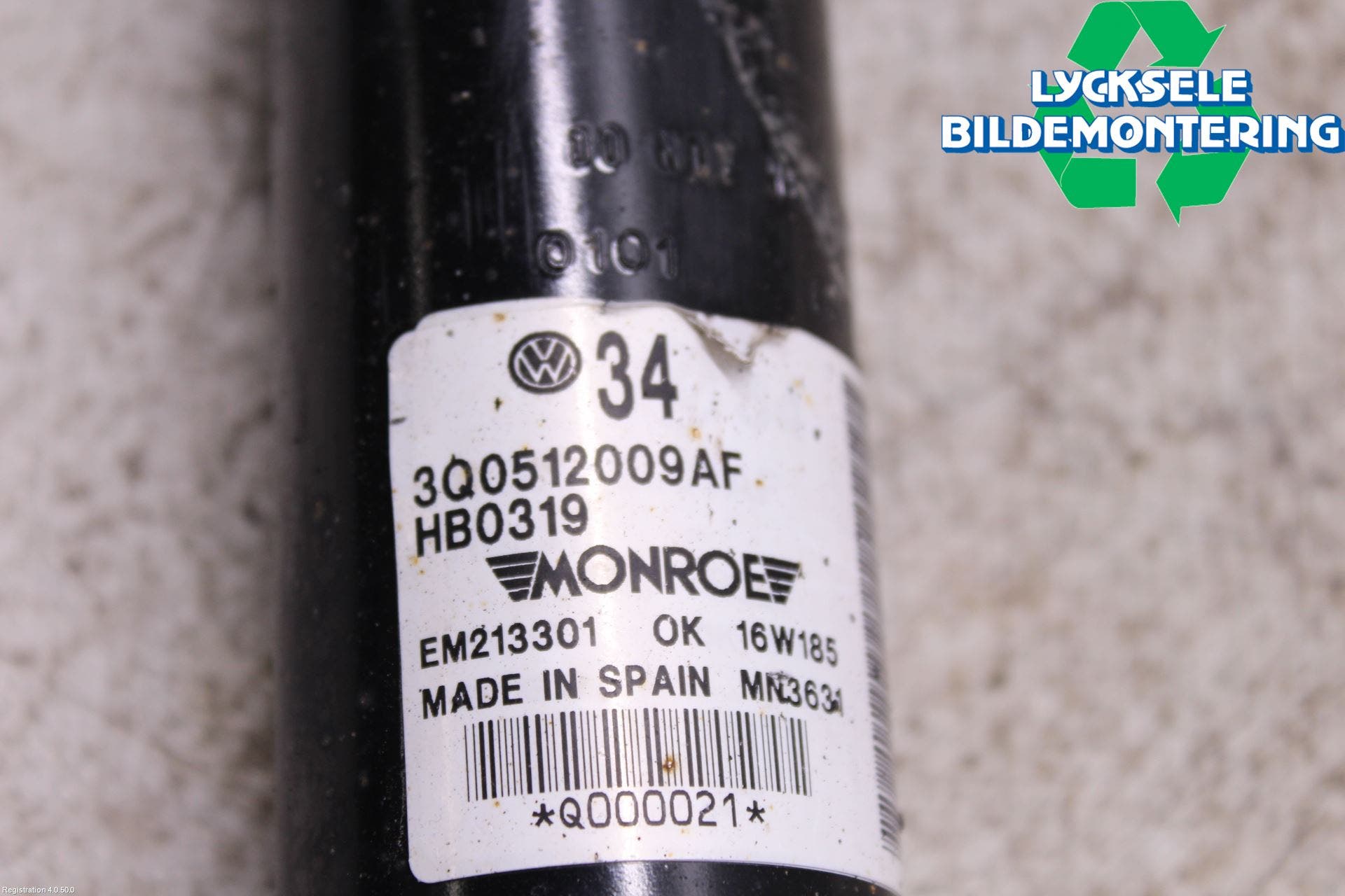 Skoda SUPERB 16-24 Stötdämpare Bak