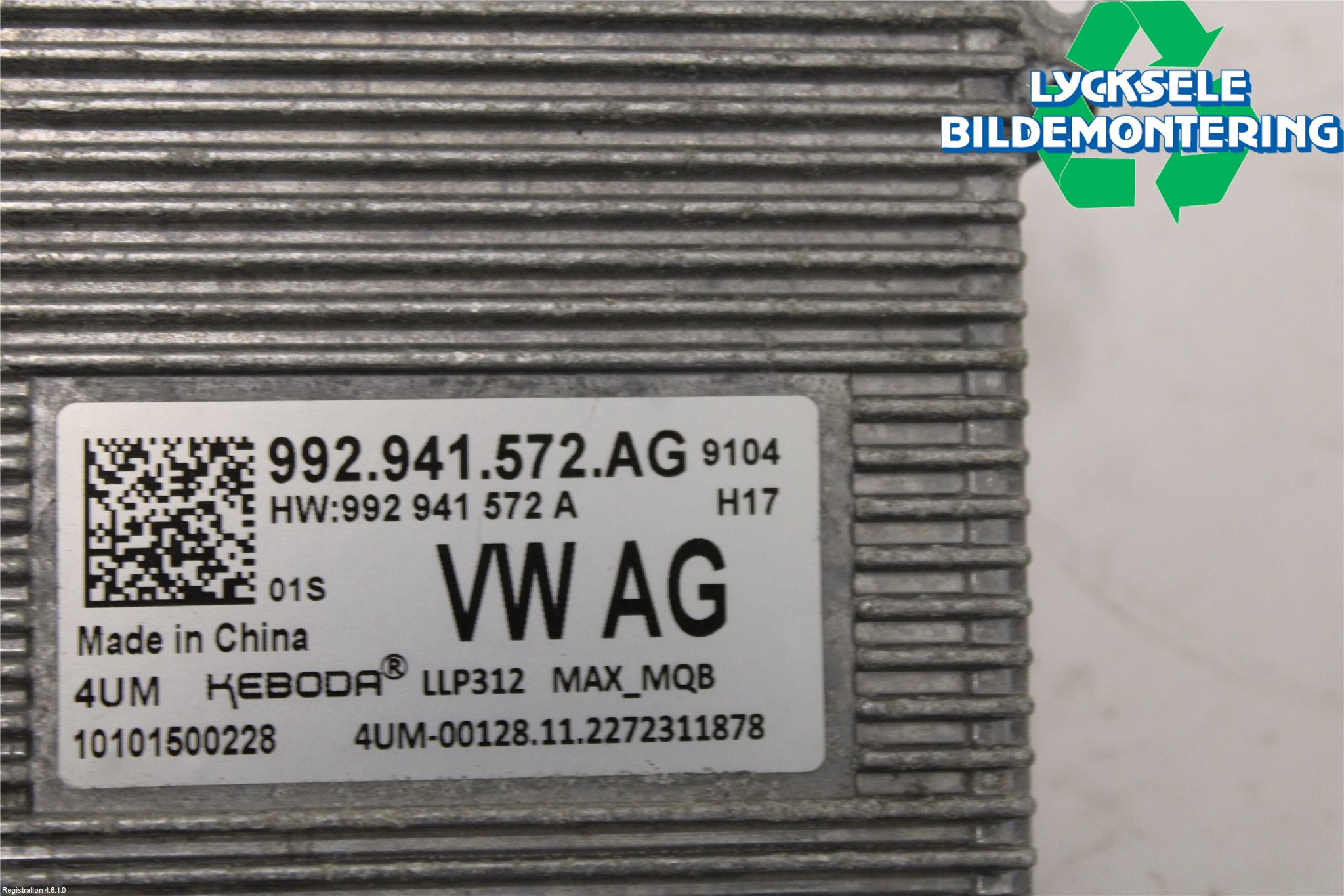 Volkswagen VW ID.4 21- Styrenhet Strålkastare