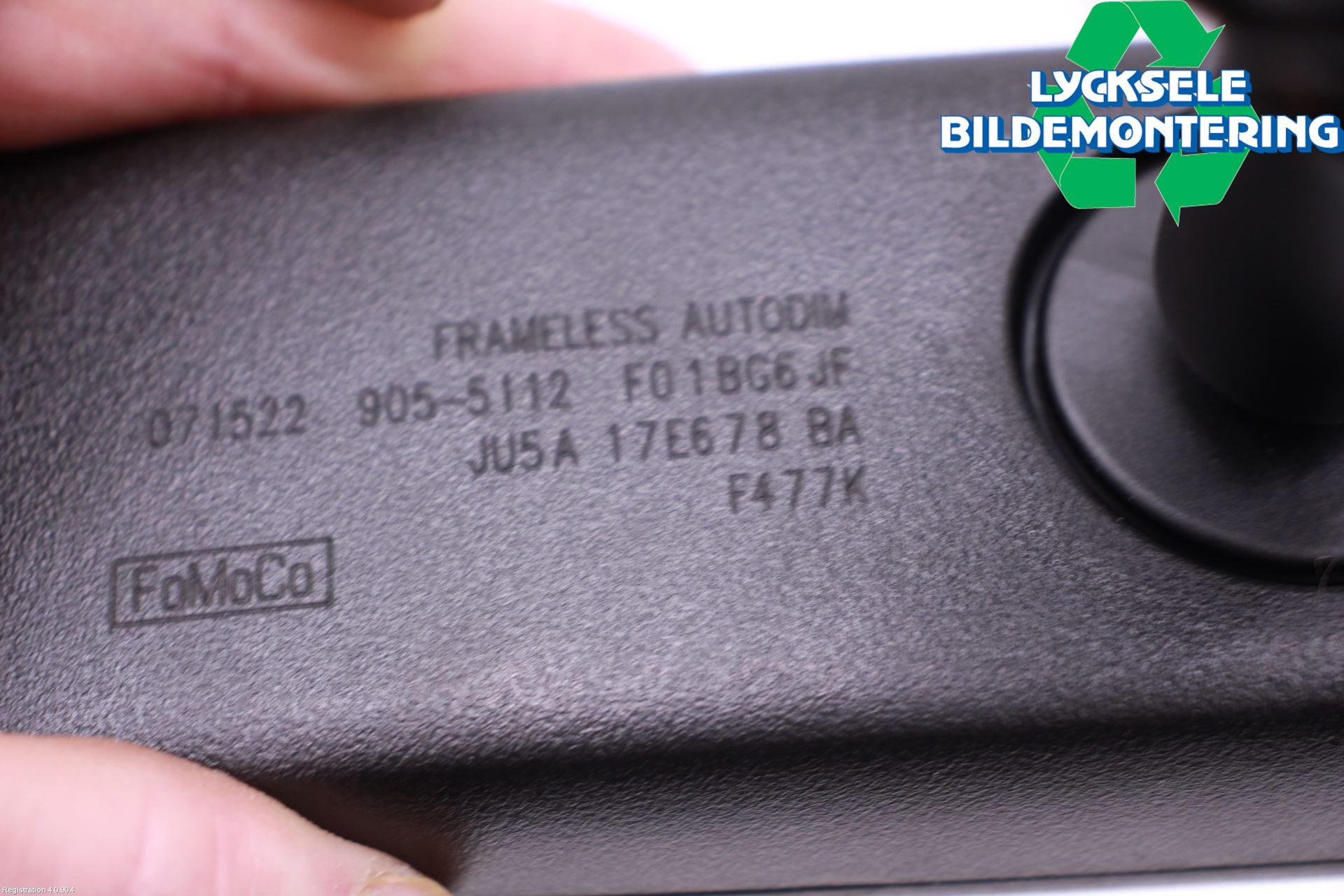 Ford MUSTANG Mach-E 21- Spegel Invändig El