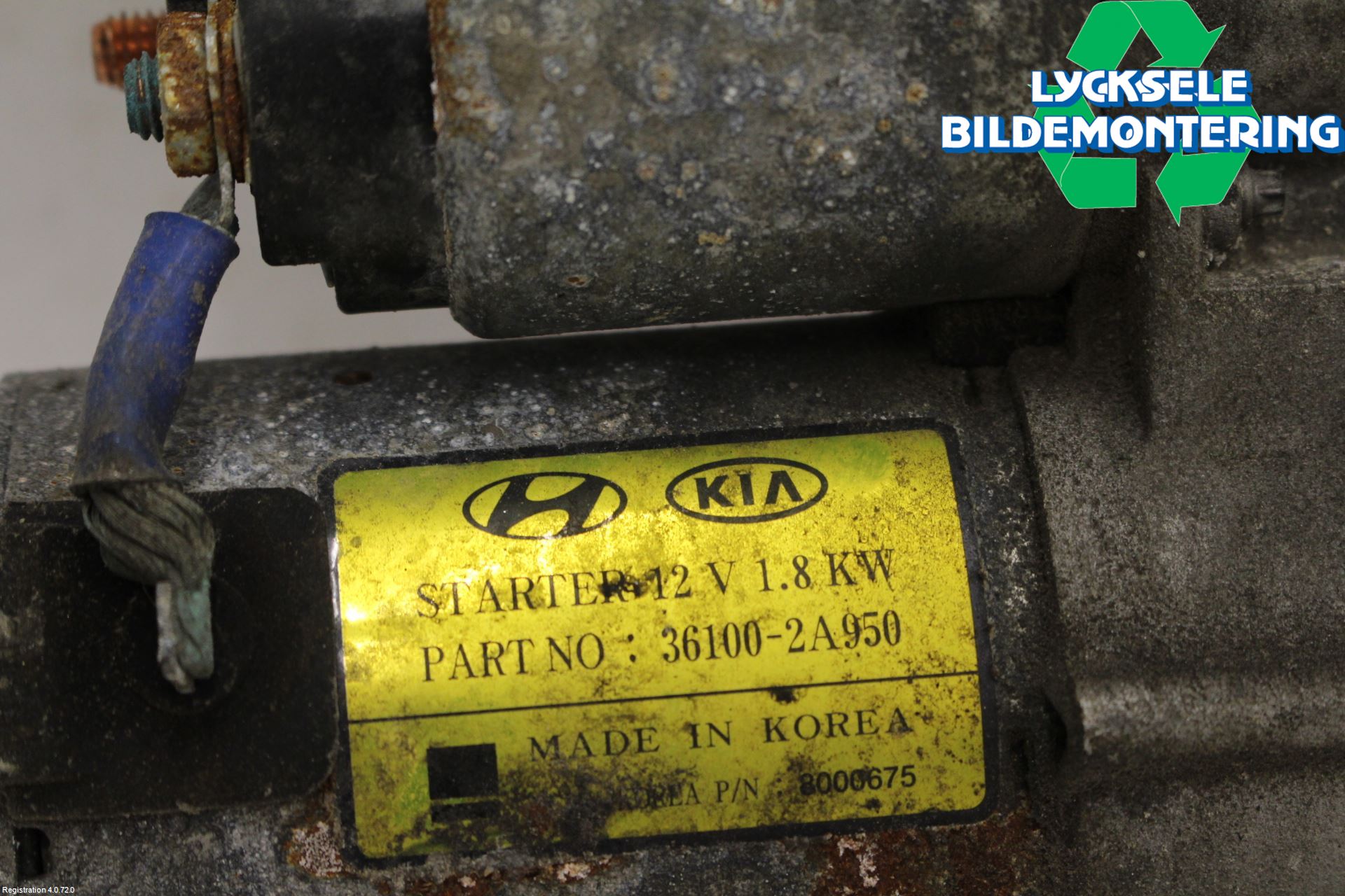 Hyundai i30 GD 13-17 Startmotor Diesel