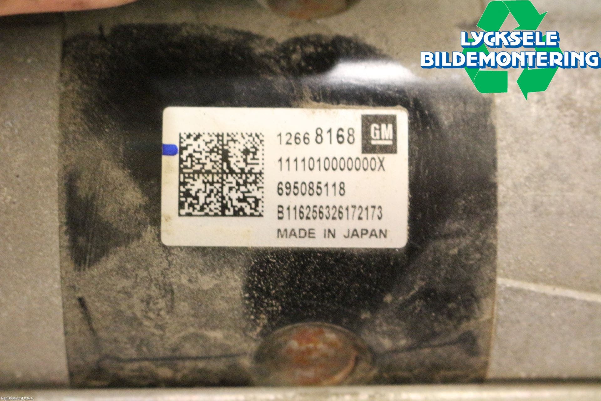 Opel ASTRA K 16-22 Startmotor