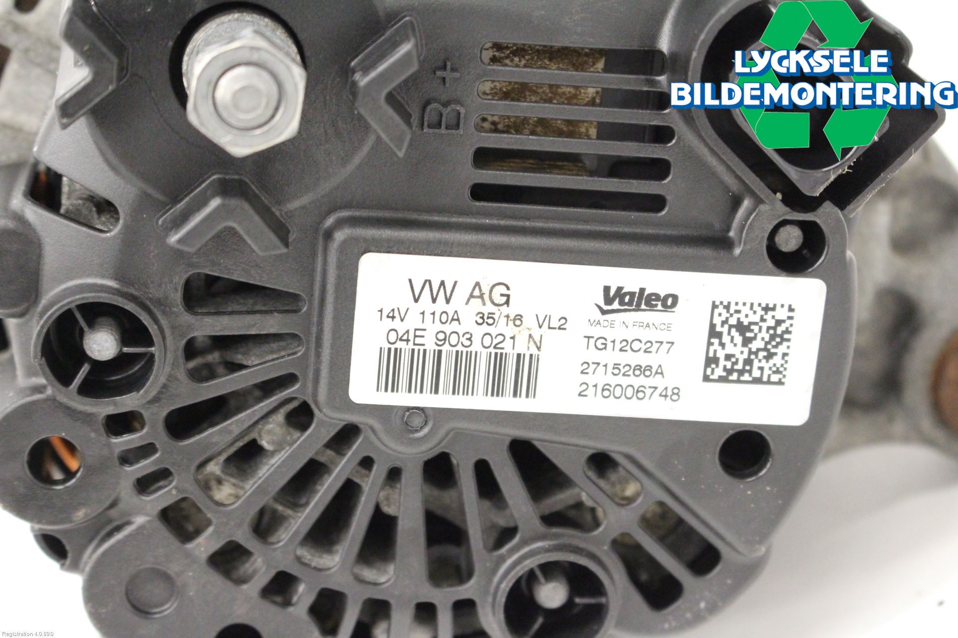 Skoda FABIA 15-21 Generator