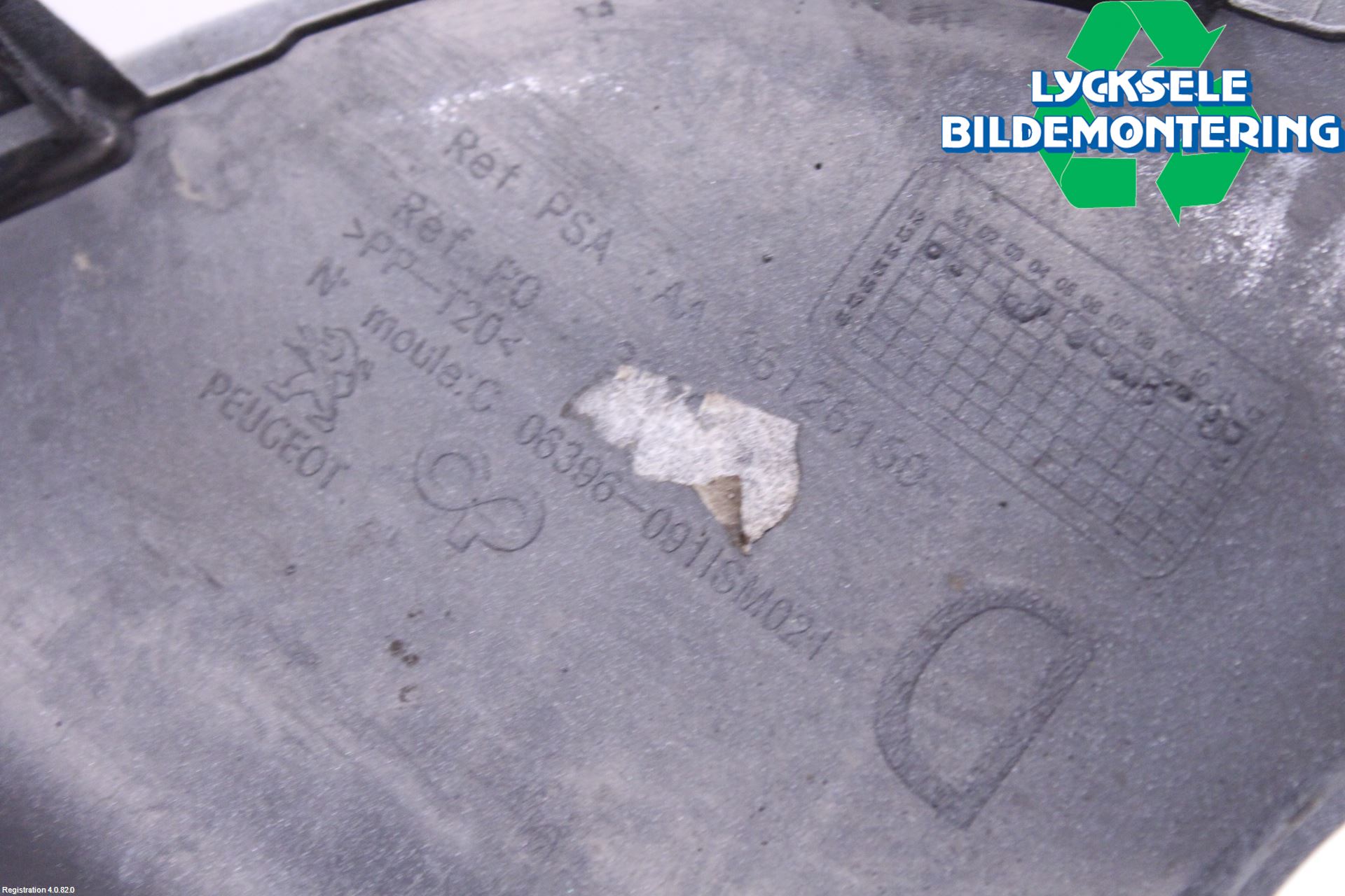 Peugeot 308 14-21 Dimljussarg Fram