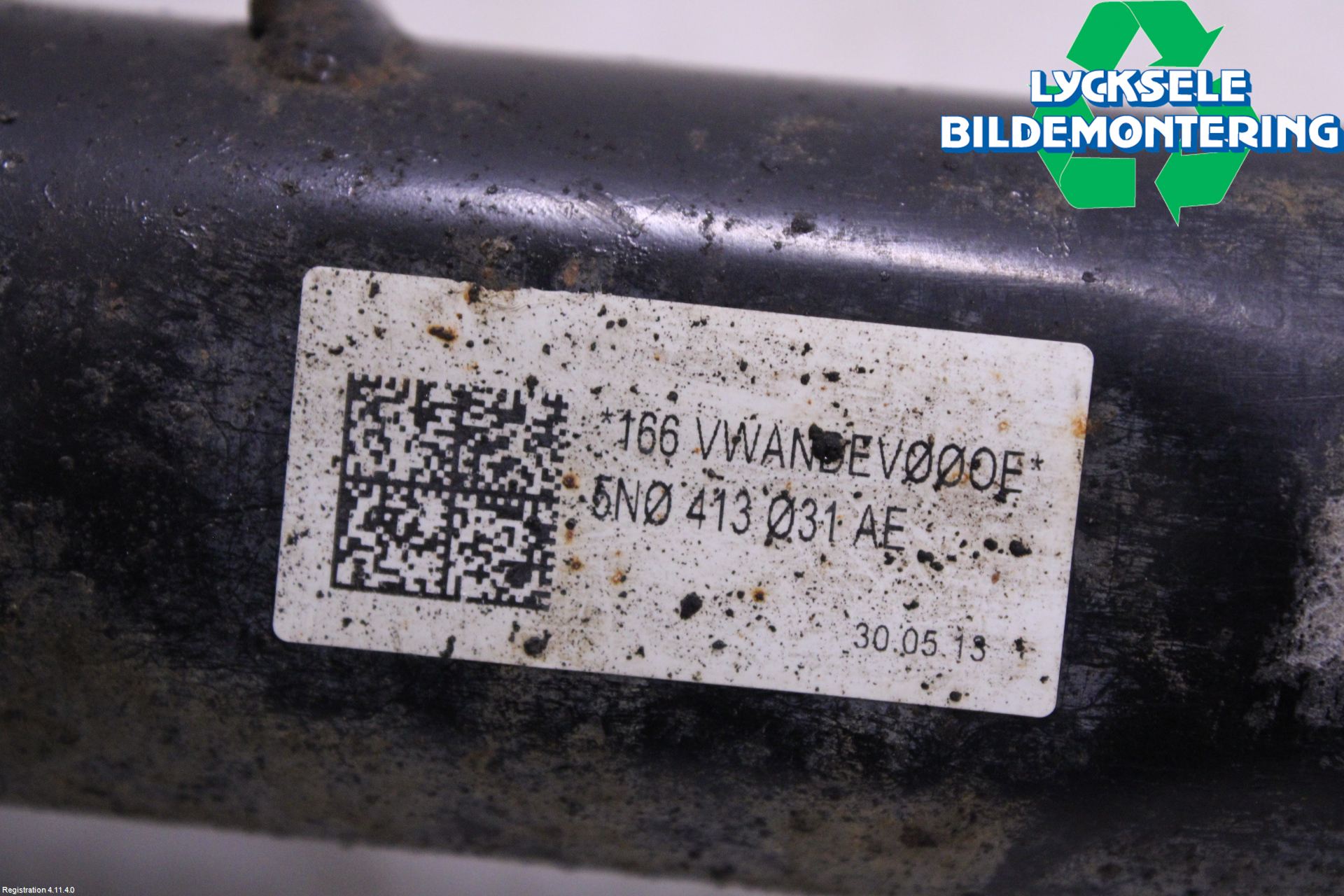 Audi Q3 8U 12-18 Fjäderben Fram Höger