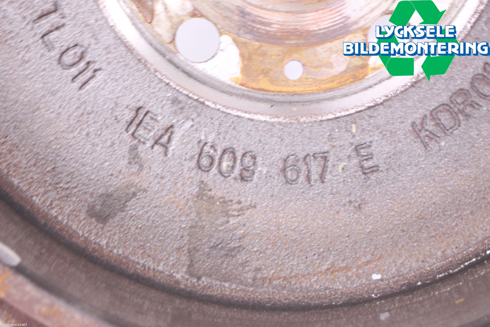 Volkswagen VW ID.4 21- Bromstrumma Bak