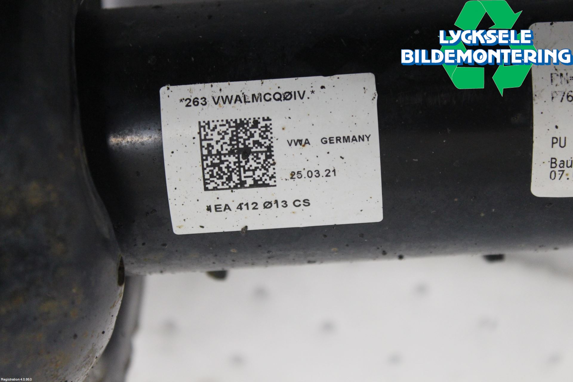 Volkswagen VW ID.3 21- Fjäderben Fram Höger
