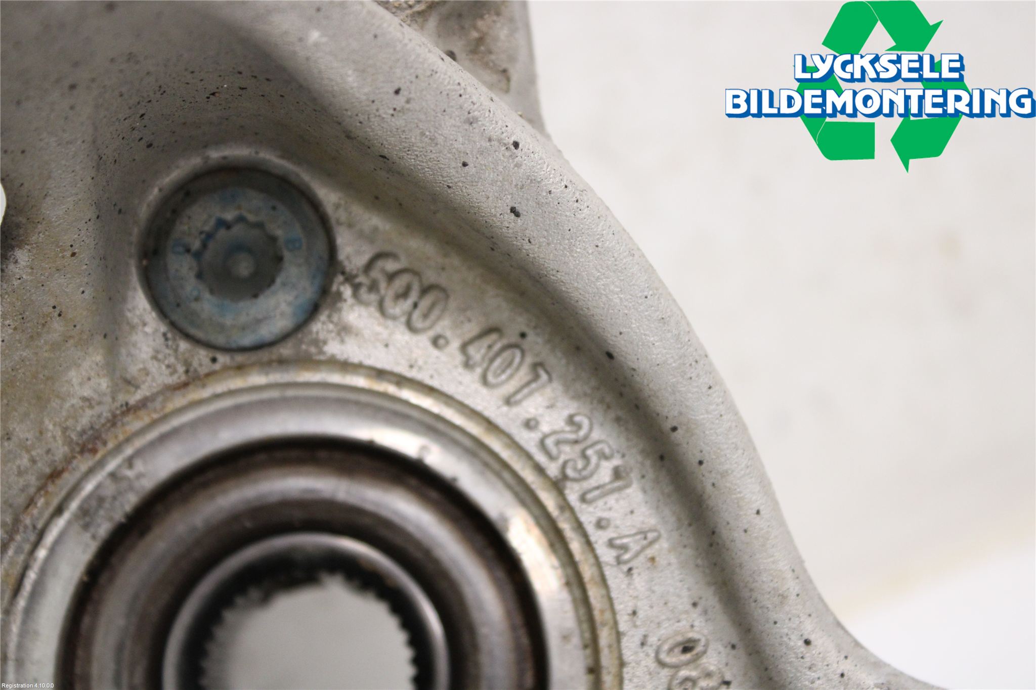 Audi A3/S3 8V 13-20 Styrspindel Lagerhus Vä