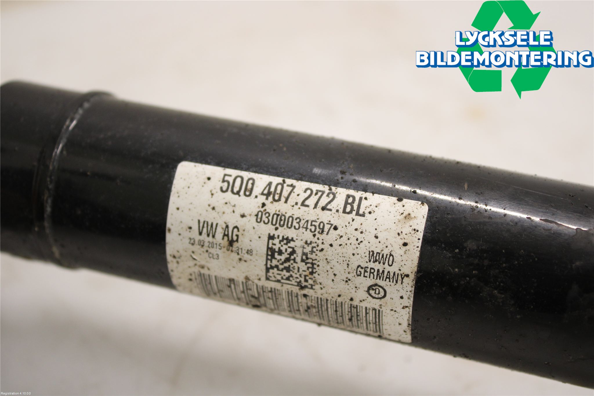 Audi A3/S3 8V 13-20 Drivaxel Fram Höger
