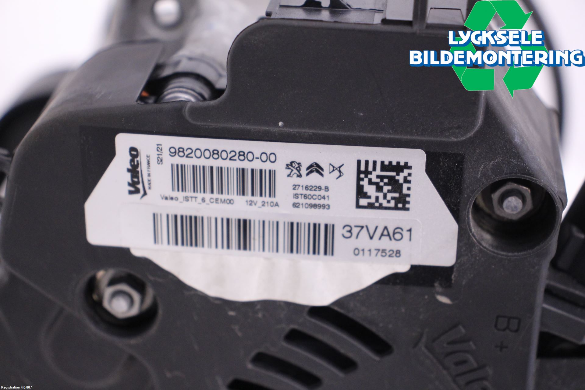 Peugeot 508 19- Generator