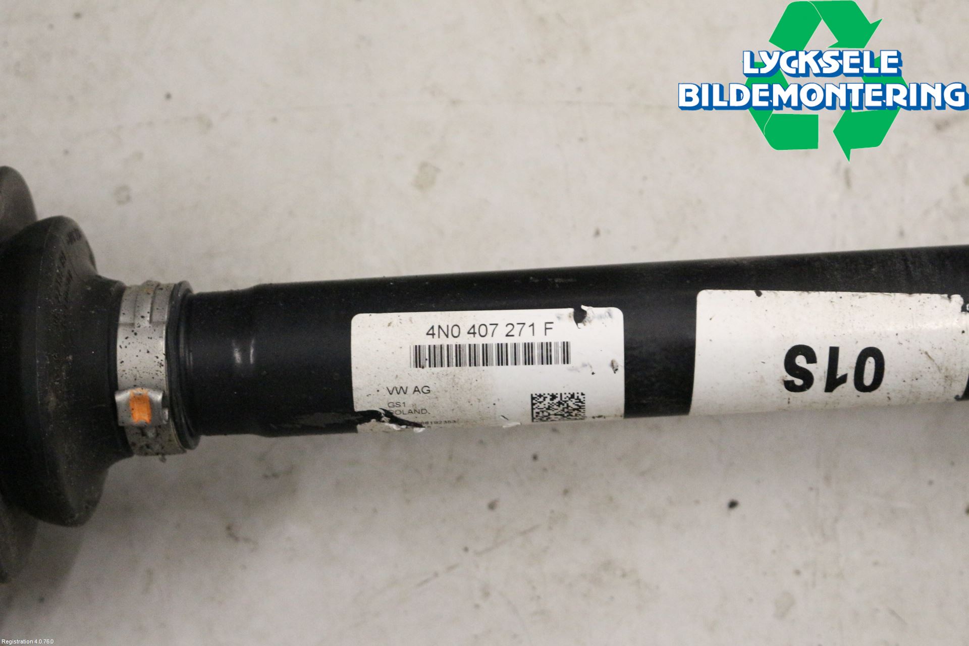 Audi A6 F2/C8 19- Drivaxel Fram Vänster