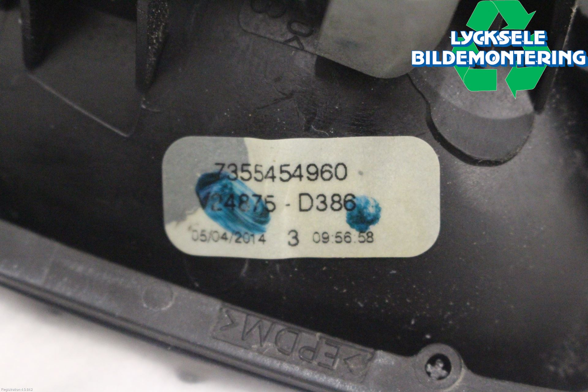 Opel COMBO D 12-18 Dörrhandtag Yttre Hö