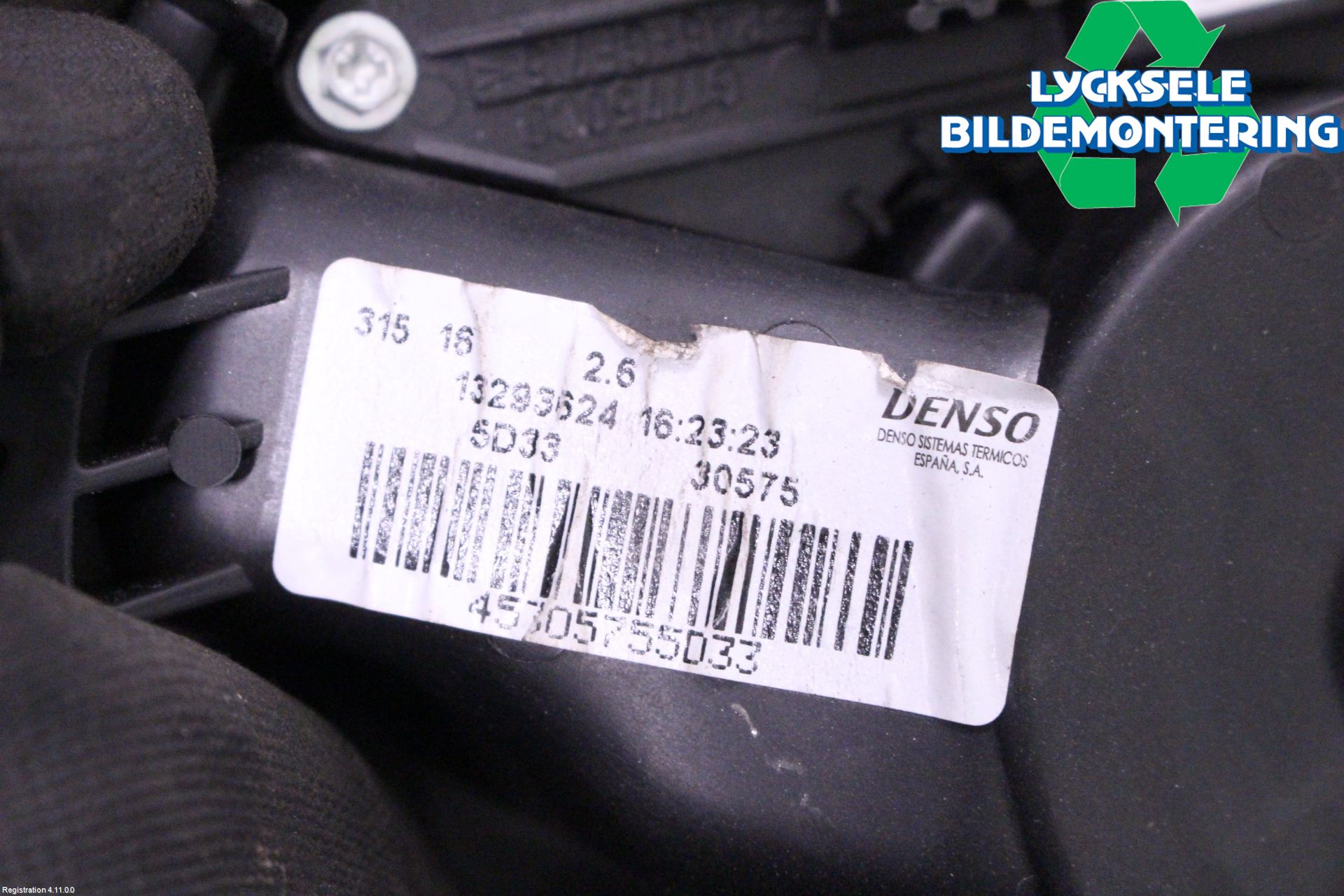 Opel CORSA E 15-19 Ac Värmefläkt