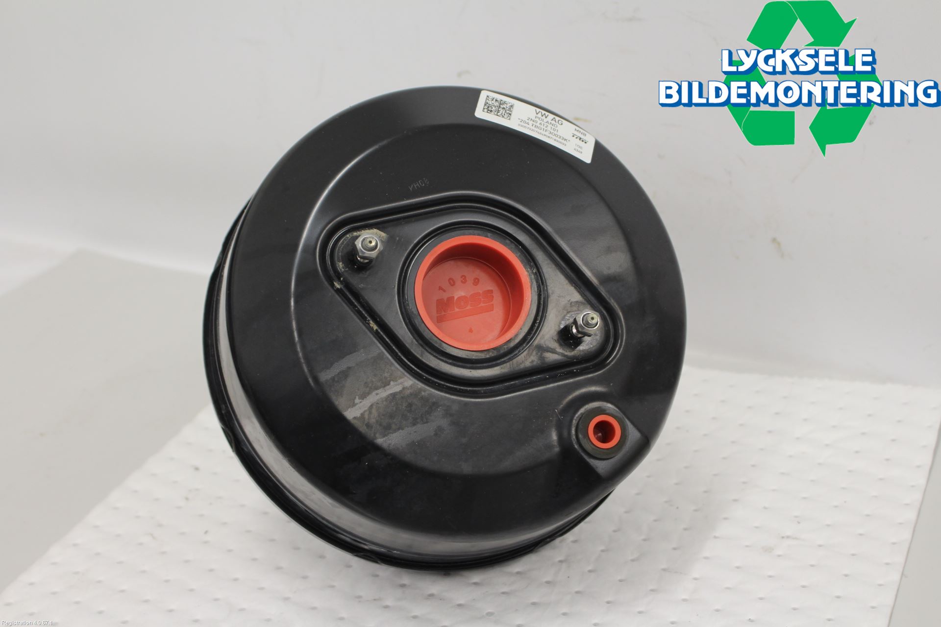 Volkswagen VW CRAFTER II / E-CRAFTER 17- Bromsservo