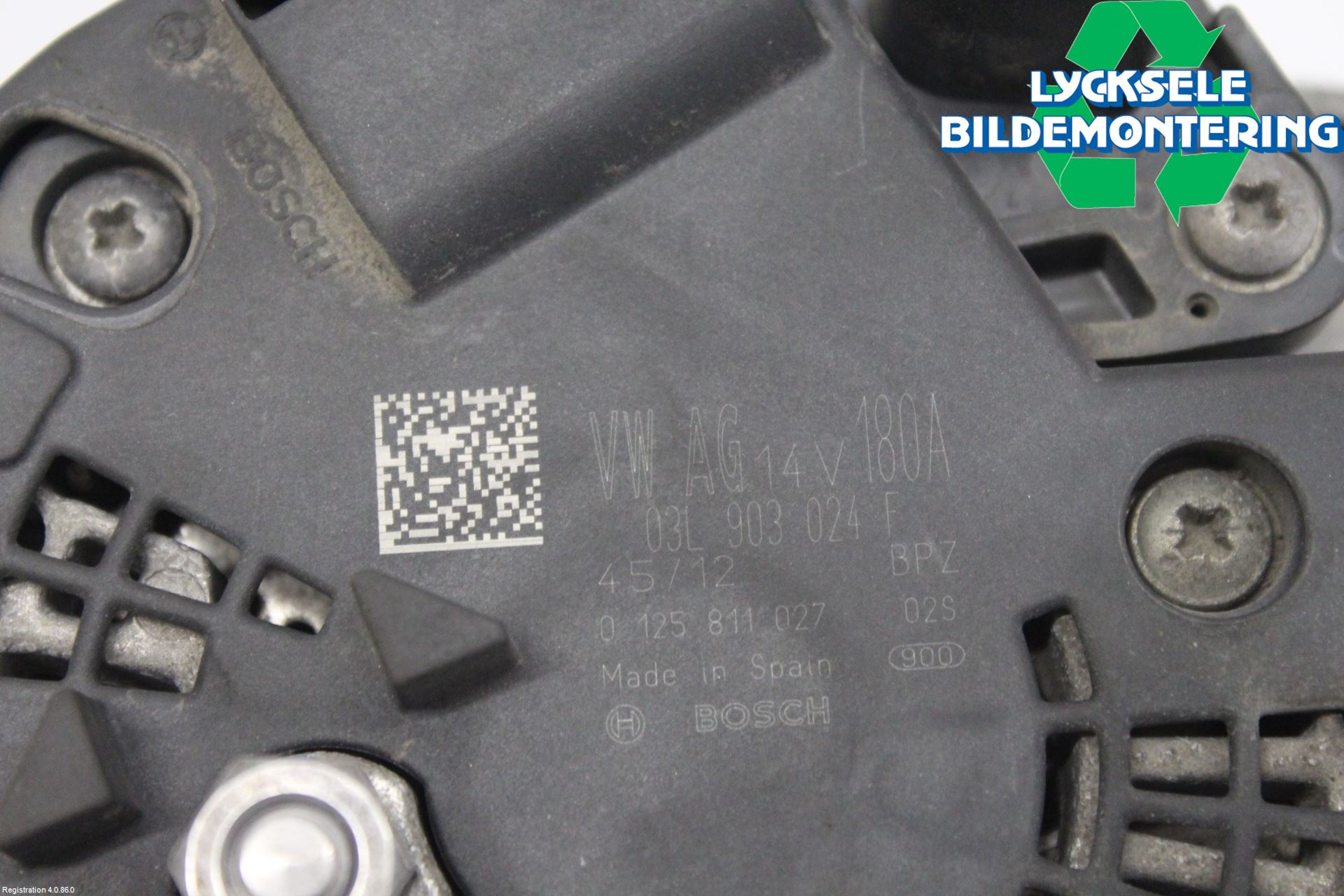 Volkswagen VW PASSAT 11-14 Generator