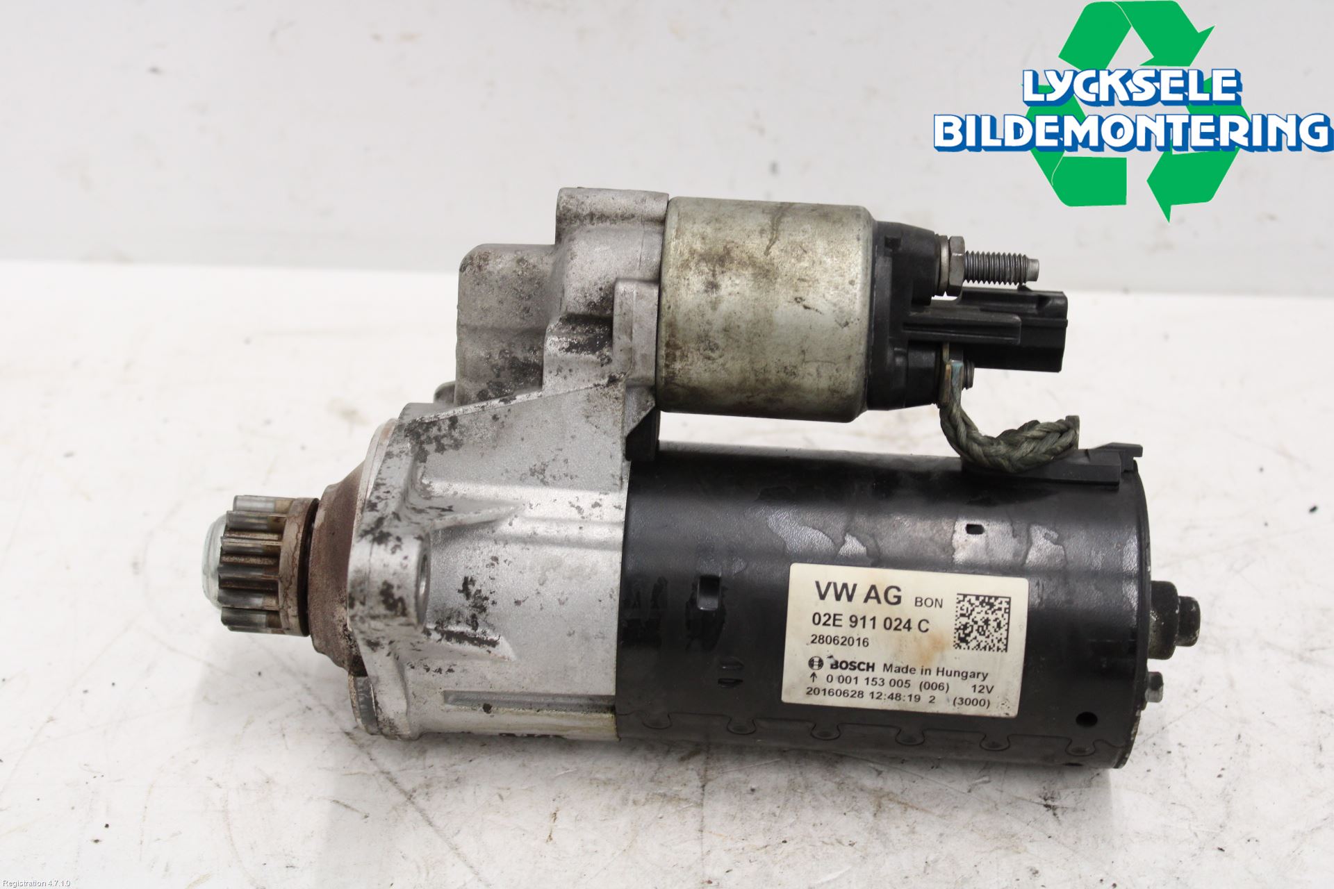 Volkswagen VW TRANSP/CARAVELLE (T6) 16-22 Startmotor Diesel