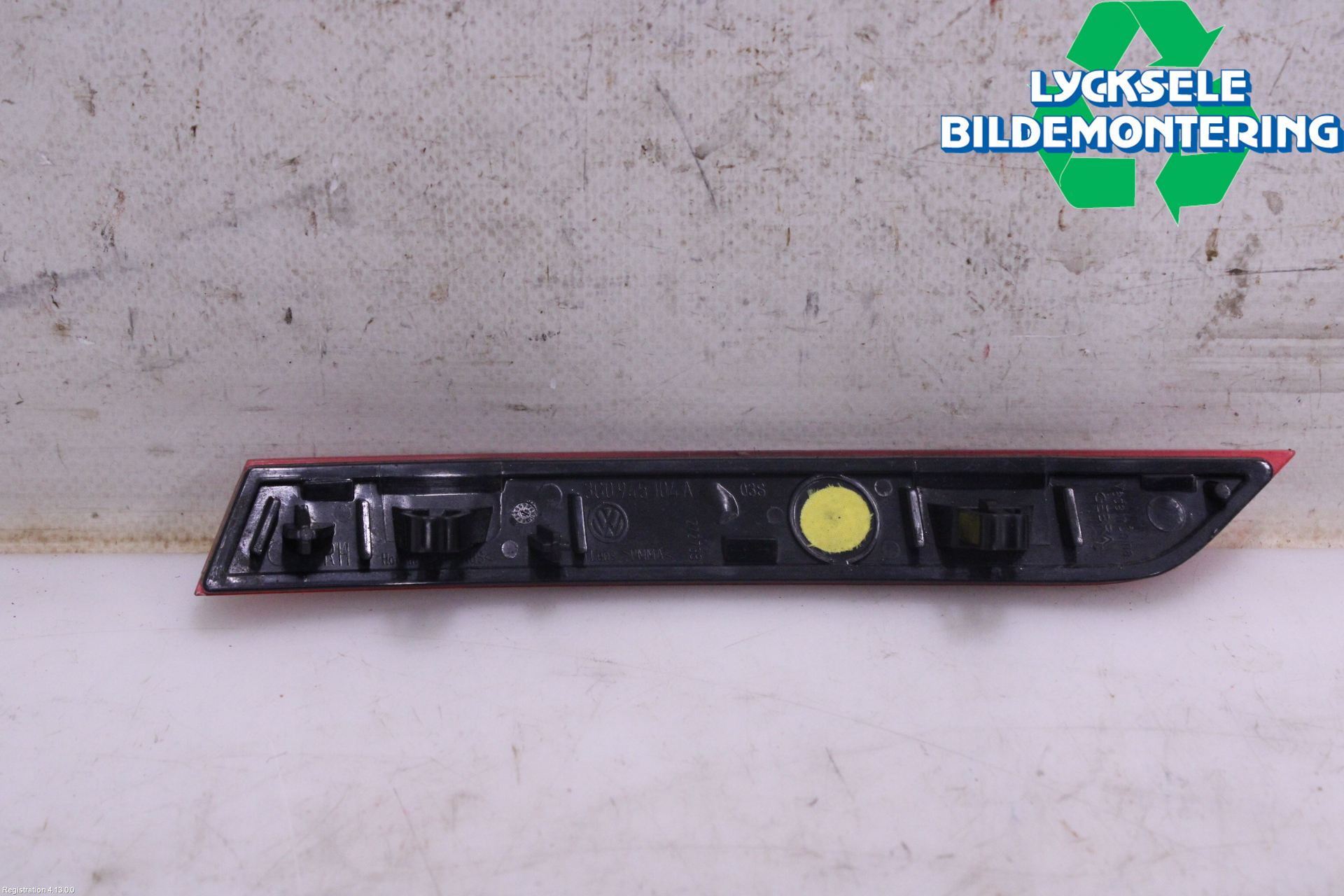 Volkswagen VW PASSAT 15-19 Dimljus/Reflex Bak