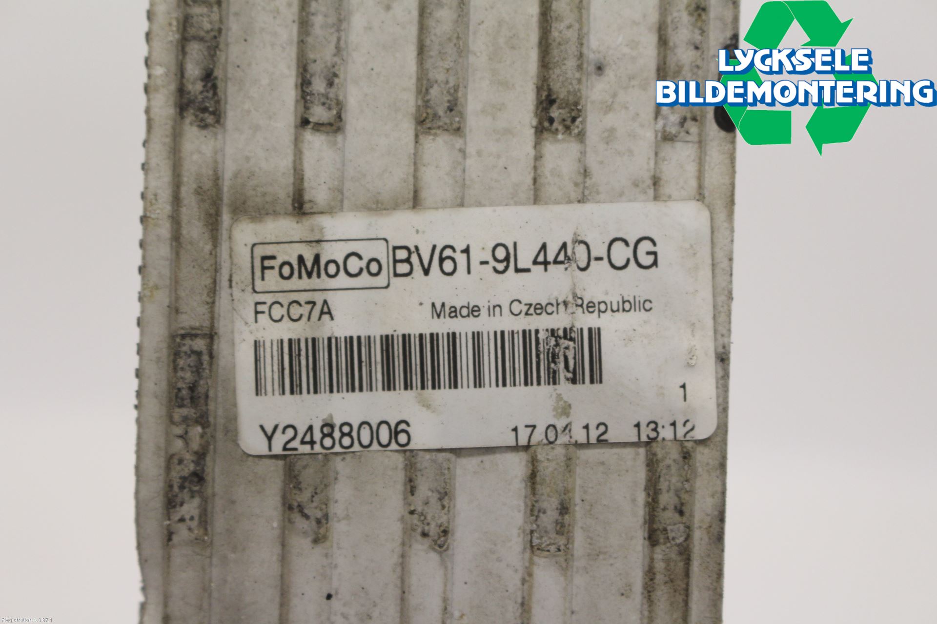 Ford FOCUS 11-14 Laddluft-Intercooler Kyl