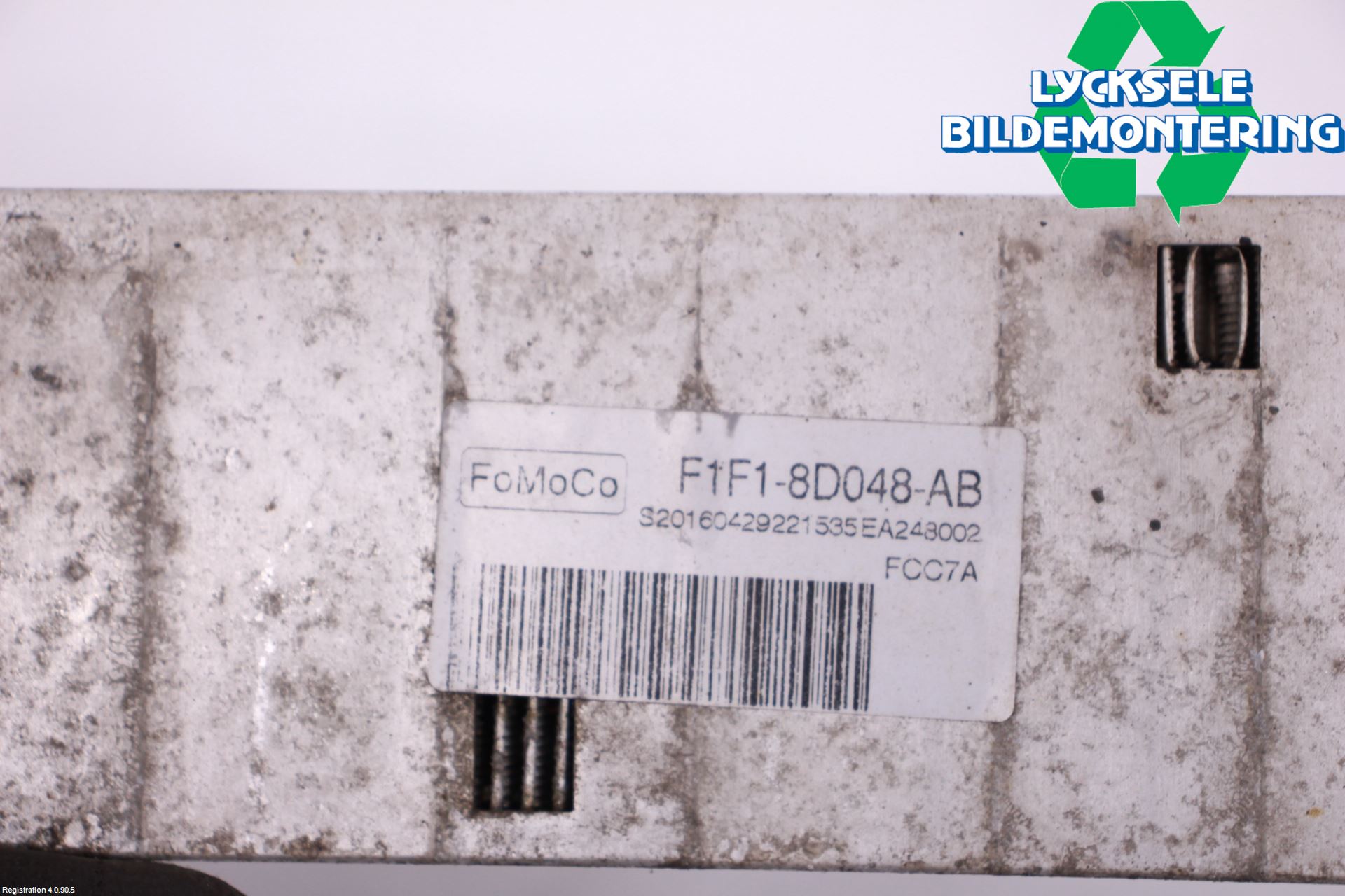 Ford C-MAX ll 15-19 Laddluft-Intercooler Kyl