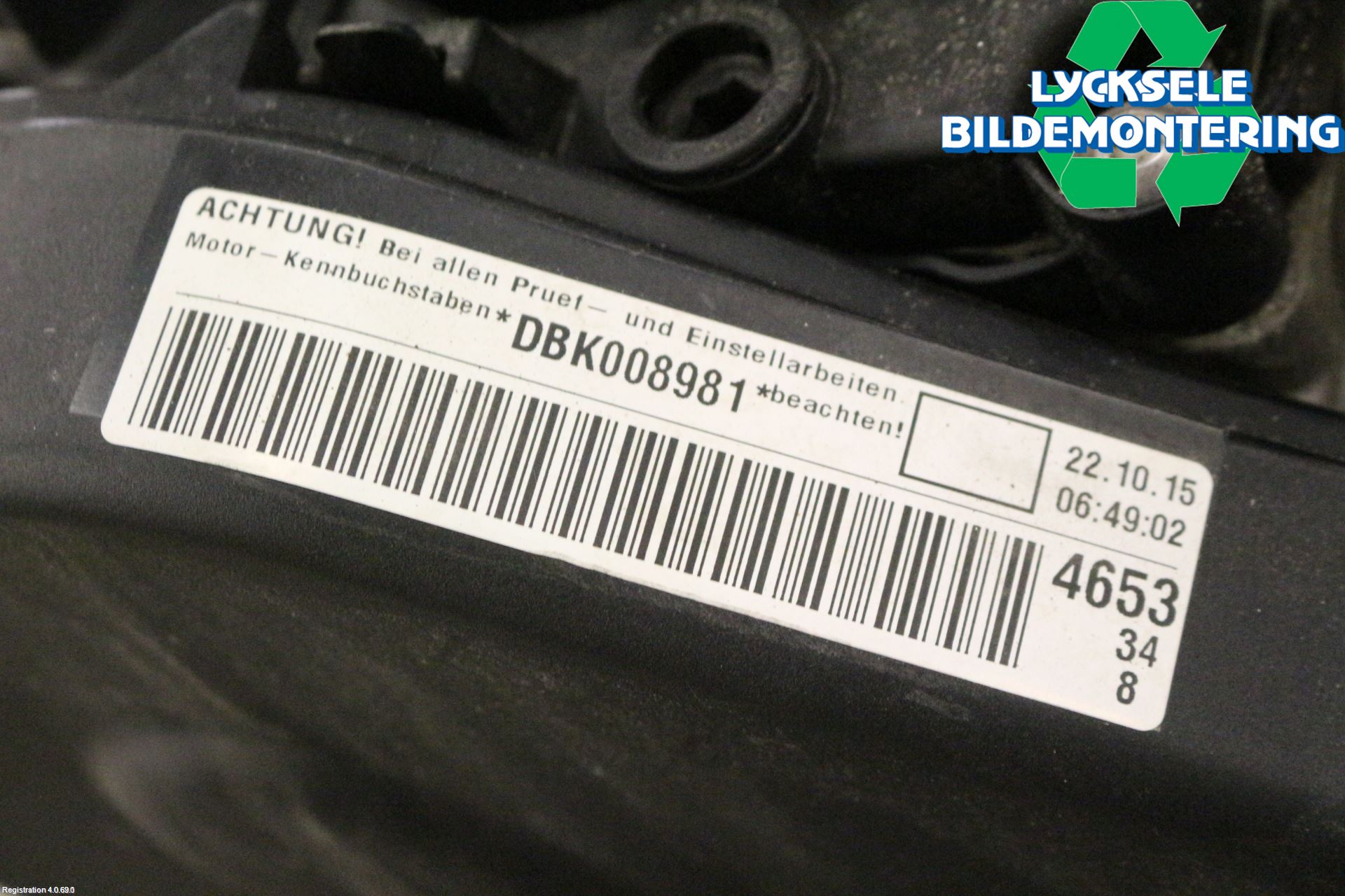 Volkswagen VW GOLF / E-GOLF VII 13-20 Motor Diesel
