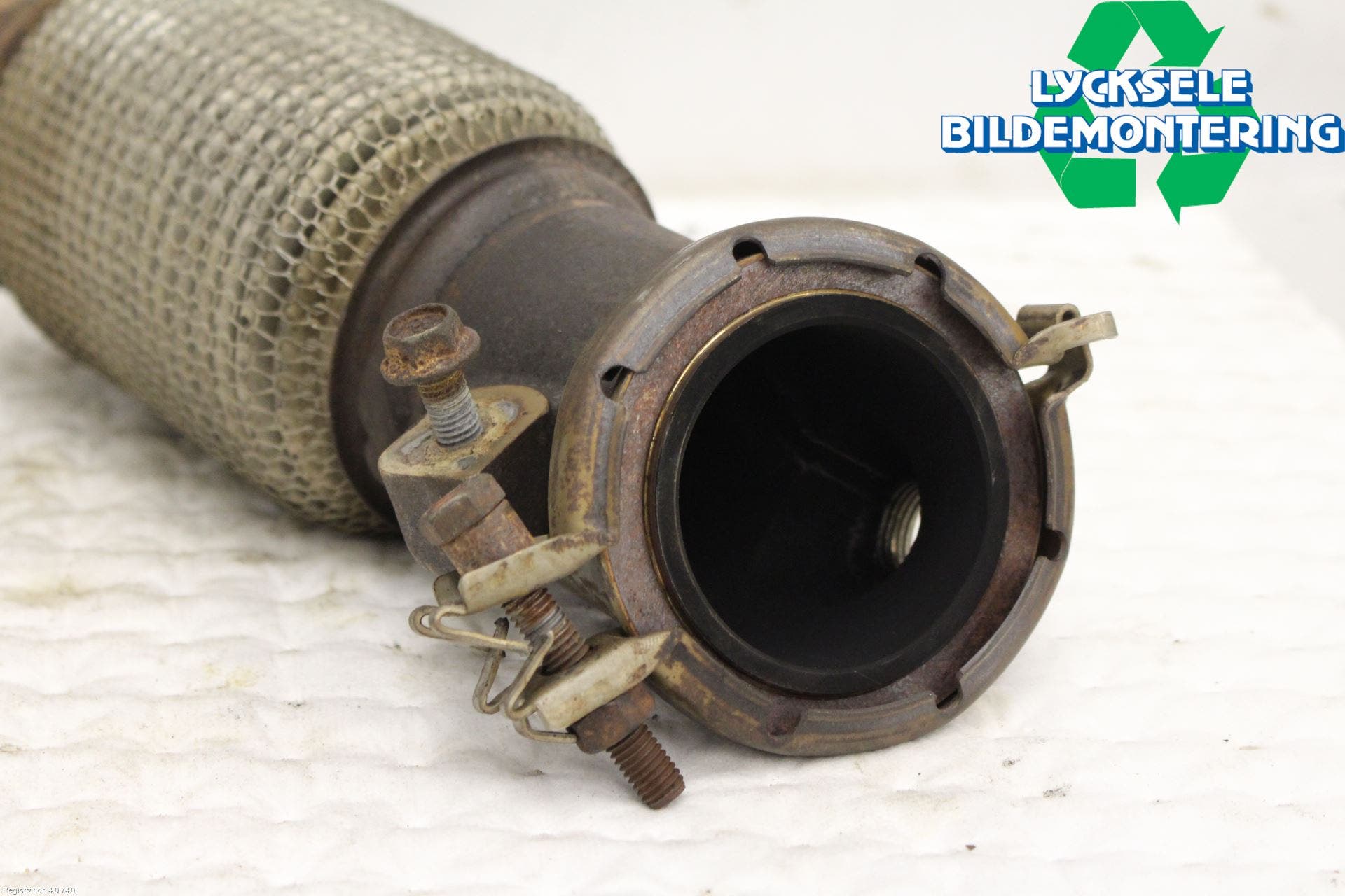 Nissan NAVARA 05-16 Avgas Främre Rör