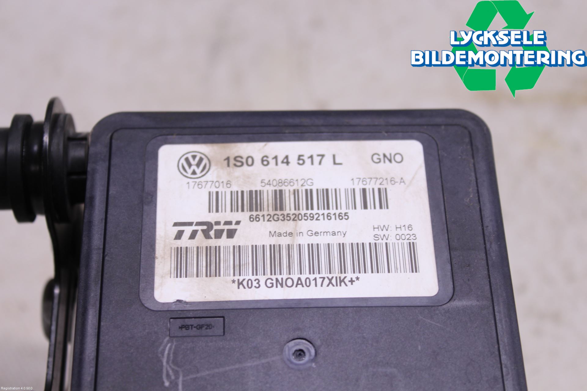 Volkswagen VW UP! / E-UP! Abs Hydraulaggregat