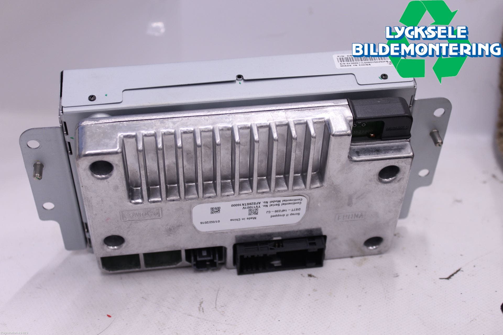 Ford RANGER EU 12-23 Bildskärm