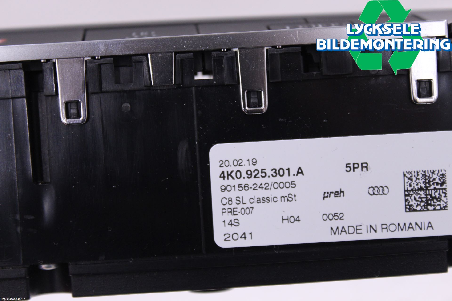 Audi A6 F2/C8 19- Strömställare Multifunktion