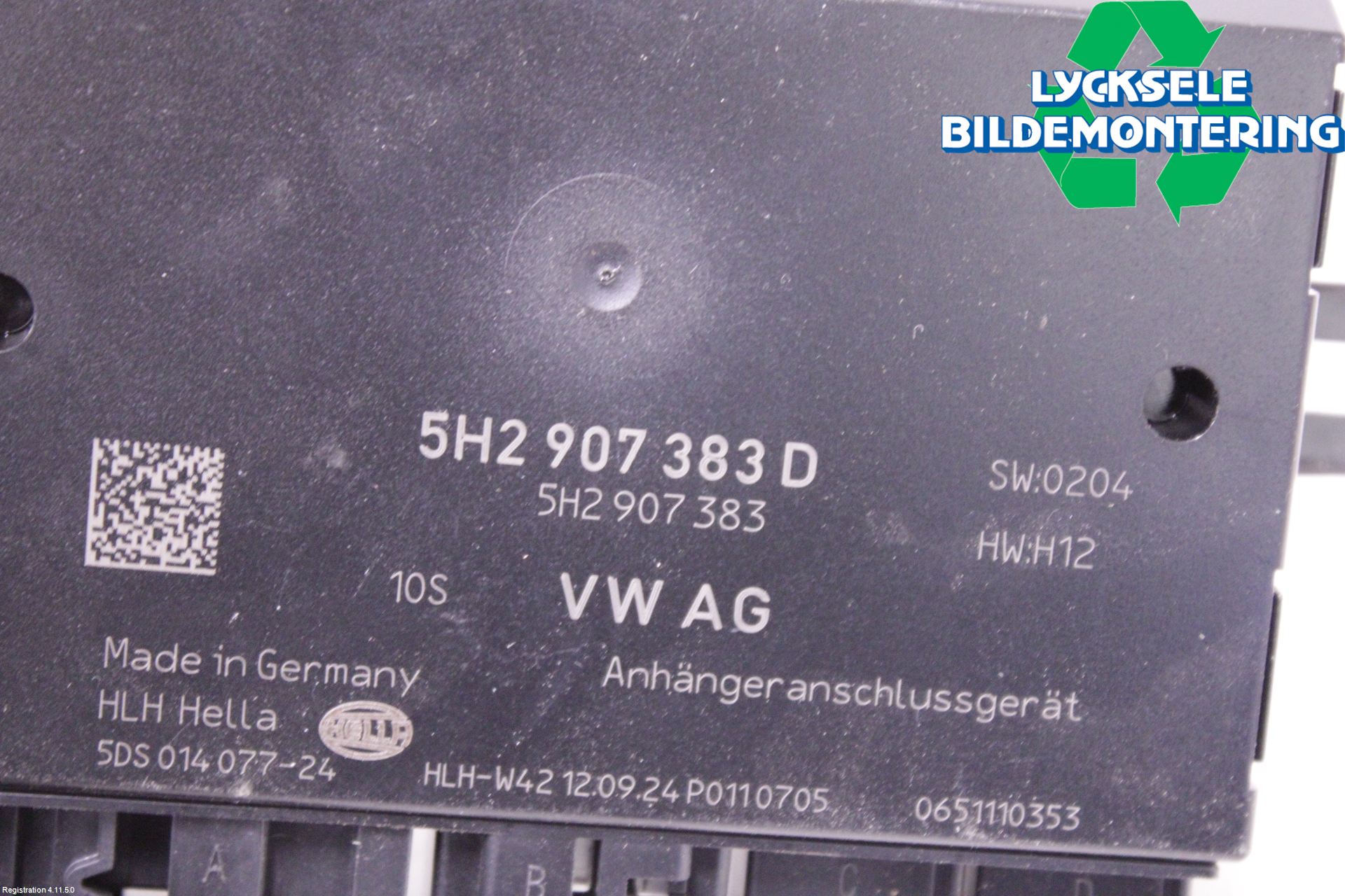 Volkswagen VW ID.7/TOURER 24- Styrenhet Dragkrok