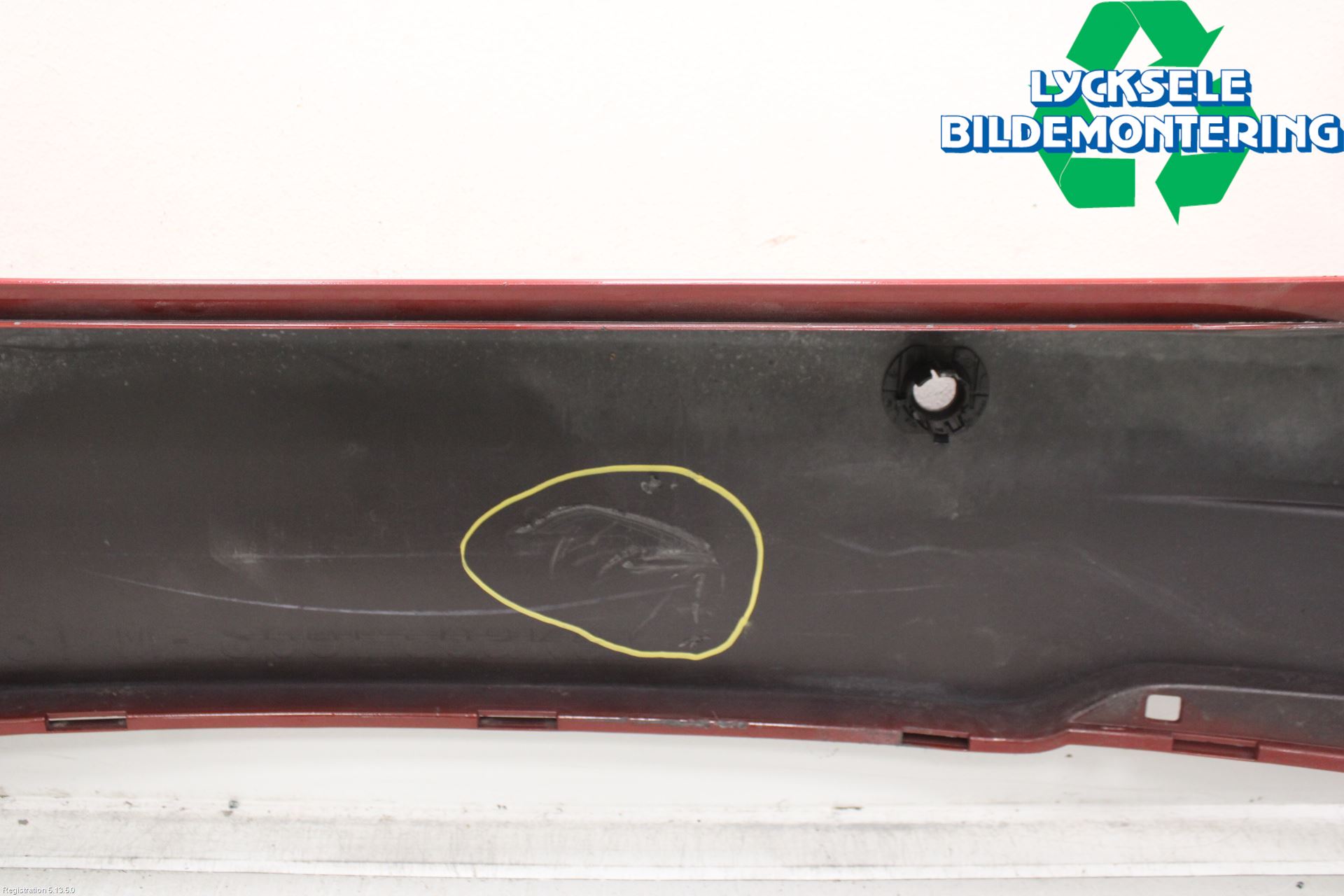 BMW 3 F30/F31/F80 12-19 Stötfångarbeklädnad Bak