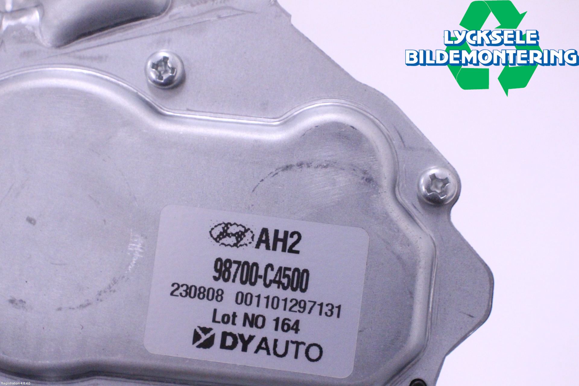 Hyundai i10 LA 20- Torkarmotor Baklucka