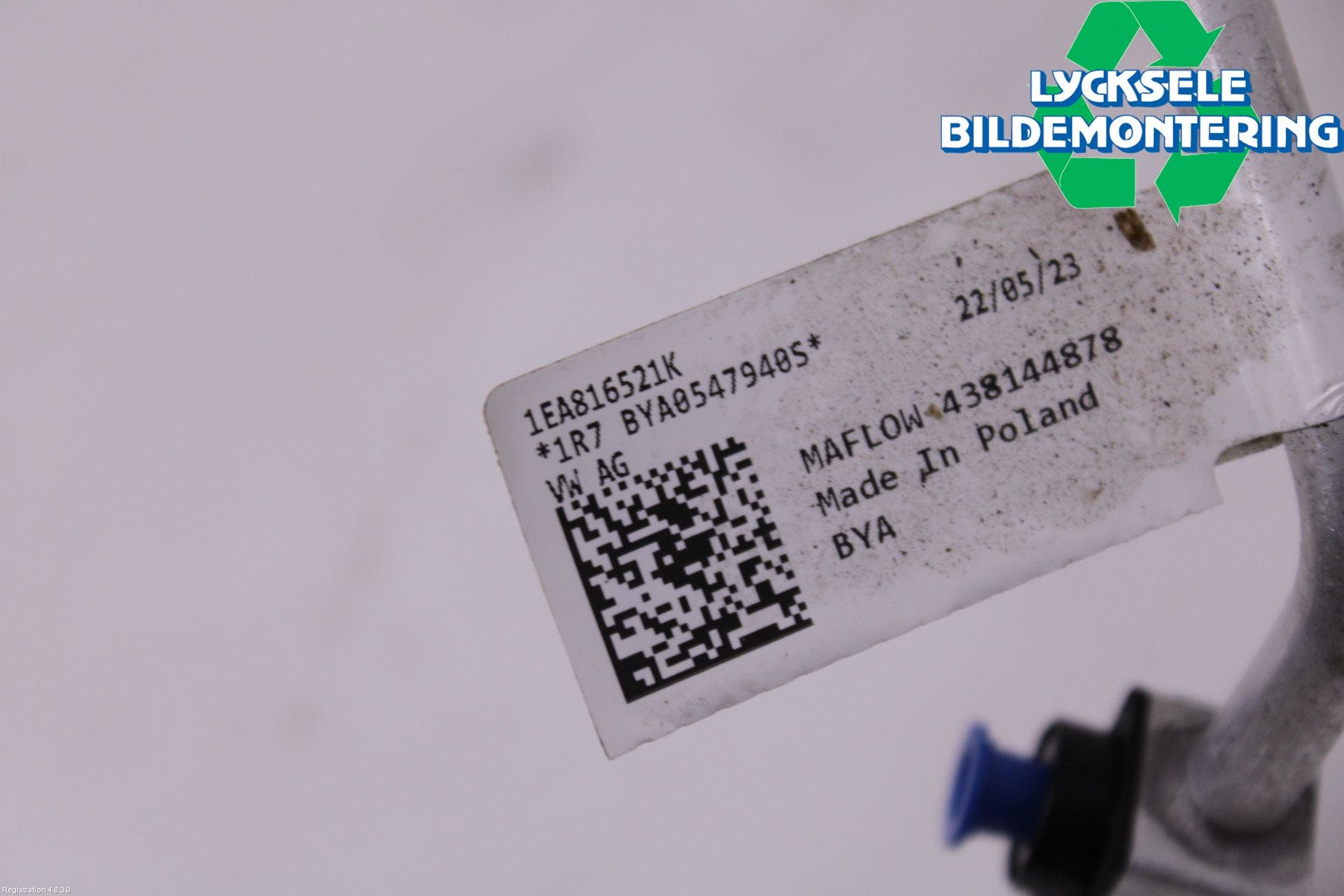 Volkswagen VW ID.4 21- Ac Slang-Rör