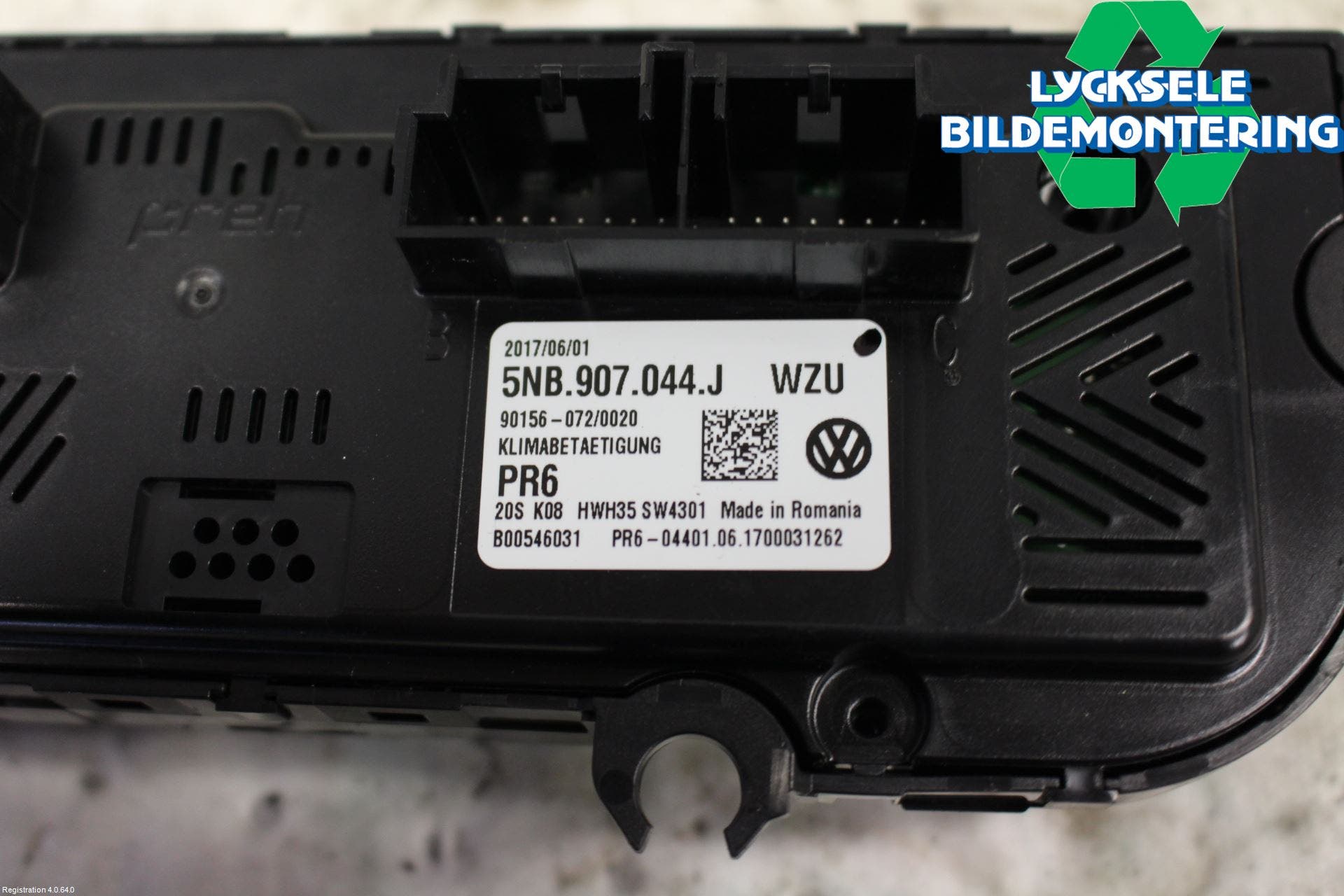 Volkswagen VW TIGUAN 16-24 Ac Styrenhet Ac Manöveren