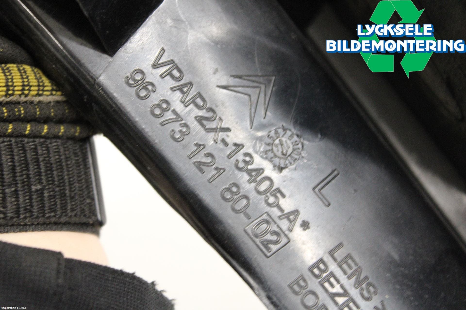 Citroen C4 II 11-18 Bakljus Vänster