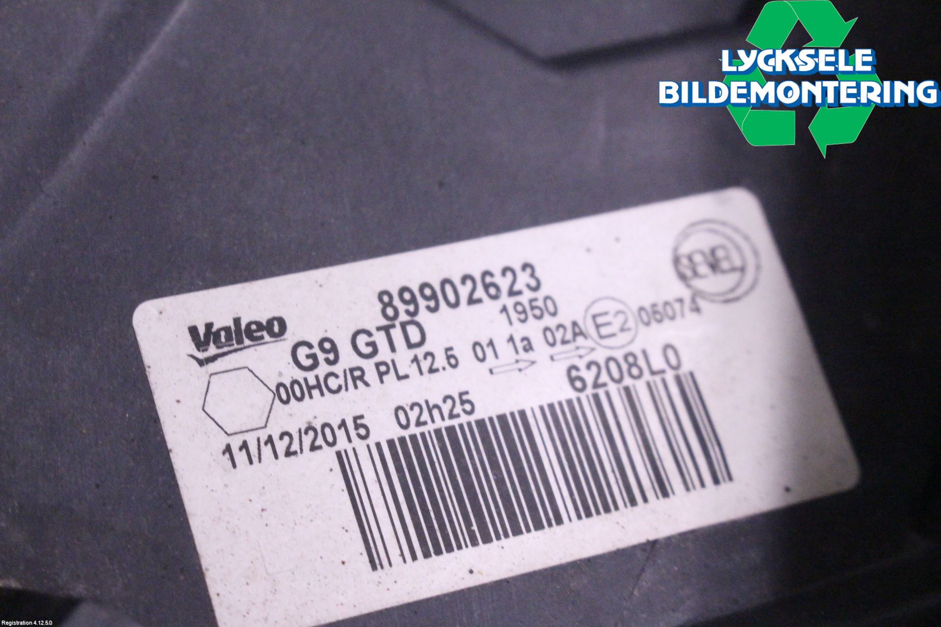 Citroen JUMPY 07-16 Strålkastare Vänster