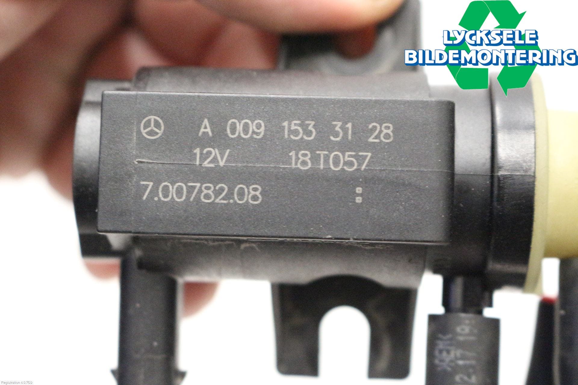 Mercedes-Benz MB SPRINTER (W906) 06-18 Givare Temp-Tryck Avgas