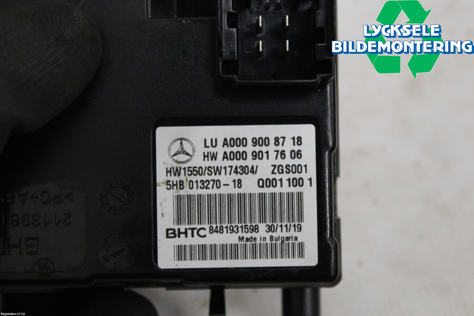 Mercedes-Benz MB C-KLASS (W205) 14-21 Styrenhet CupEvärme