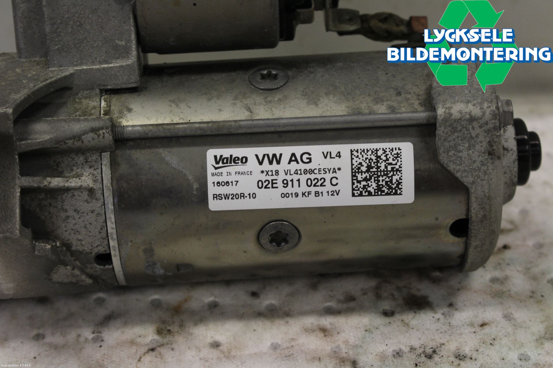 Volkswagen VW TIGUAN 16-24 Startmotor Diesel