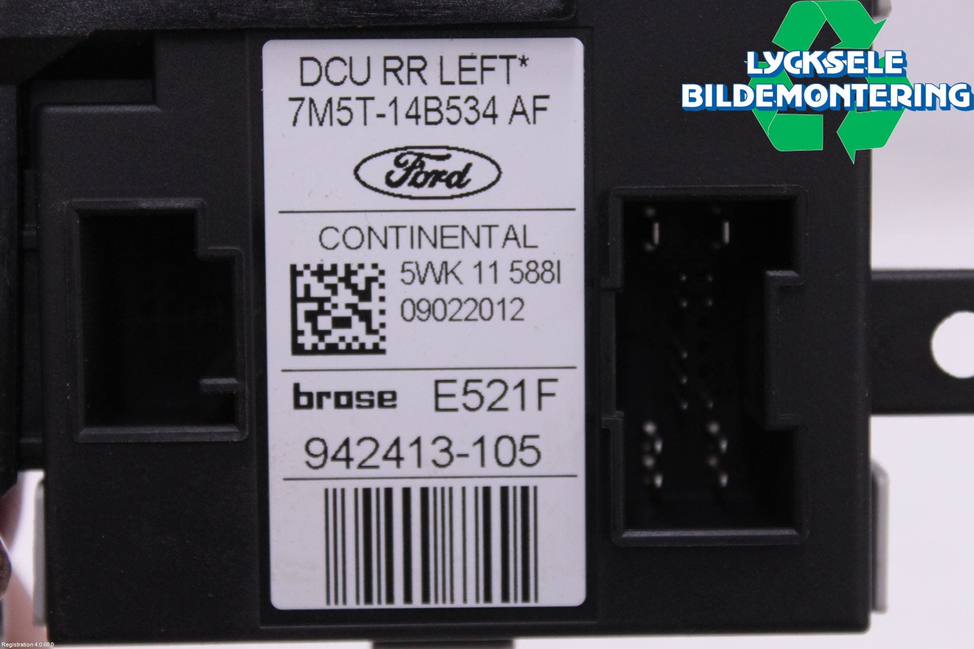 Ford KUGA 08-12 Fönsterhissmotor