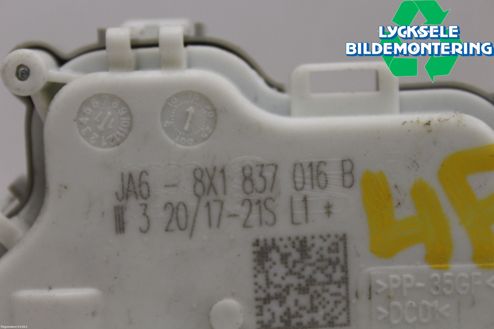 Audi A3/S3 8V 13-20 Låskista-Dörrlås