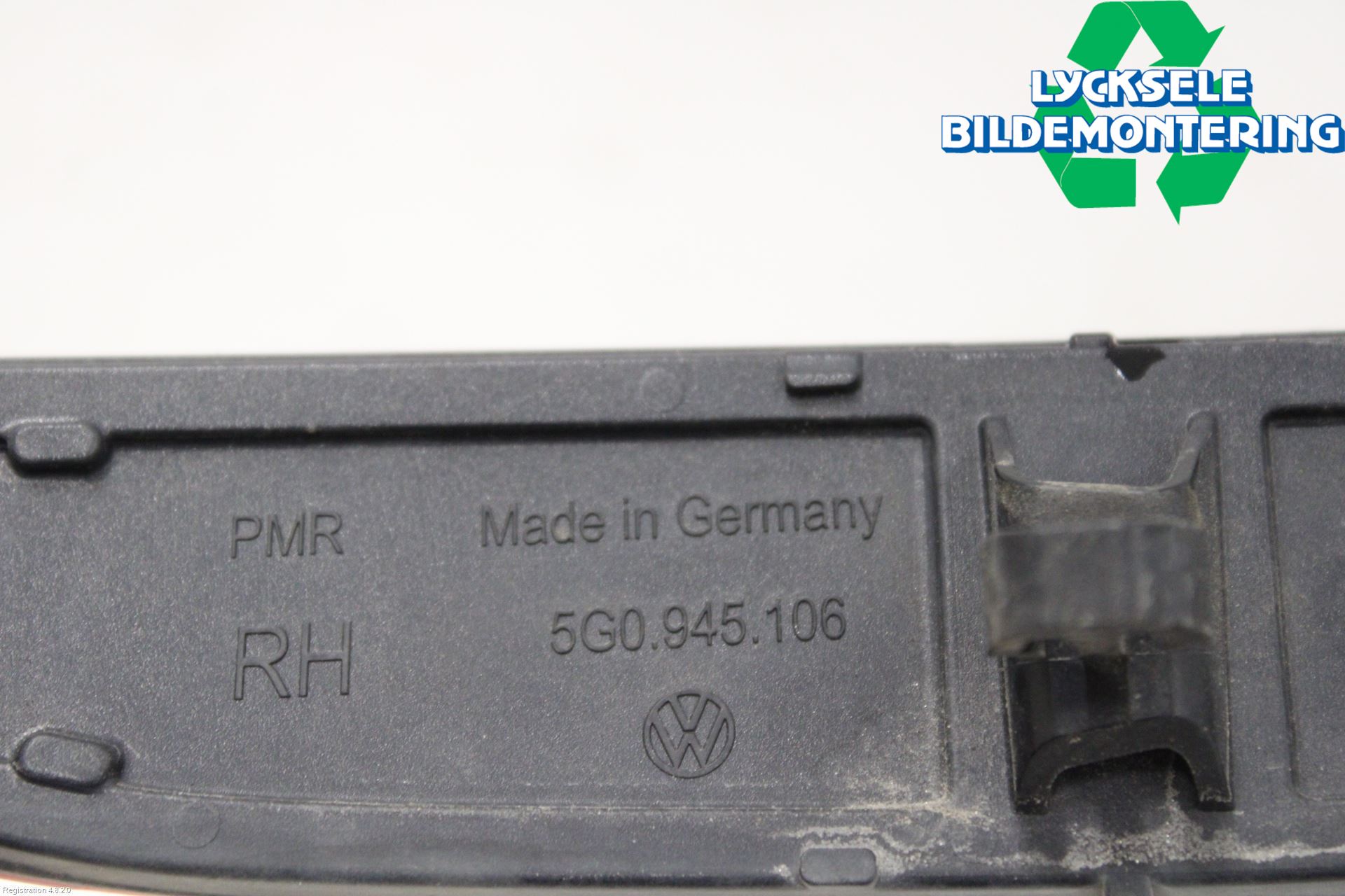 Volkswagen VW GOLF / E-GOLF VII 13-20 Dimljus/Reflex Bak
