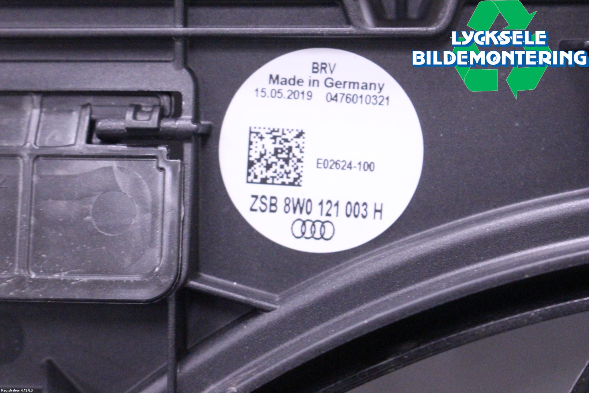 Audi A6 F2/C8 19- Kylfläkt El