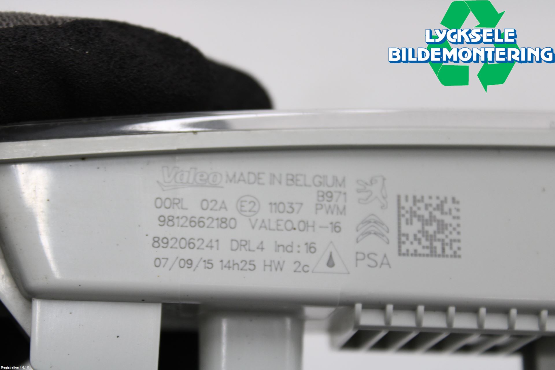 Peugeot 308 14-21 Positionsljus Fram Hö