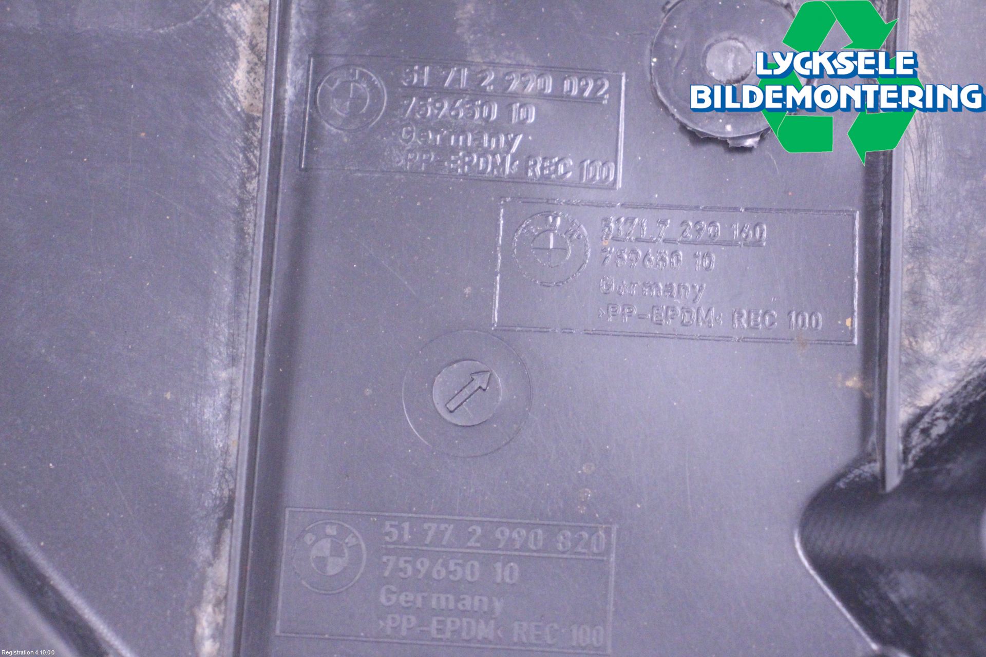 BMW X1 E84 10-15 Skärm Inner