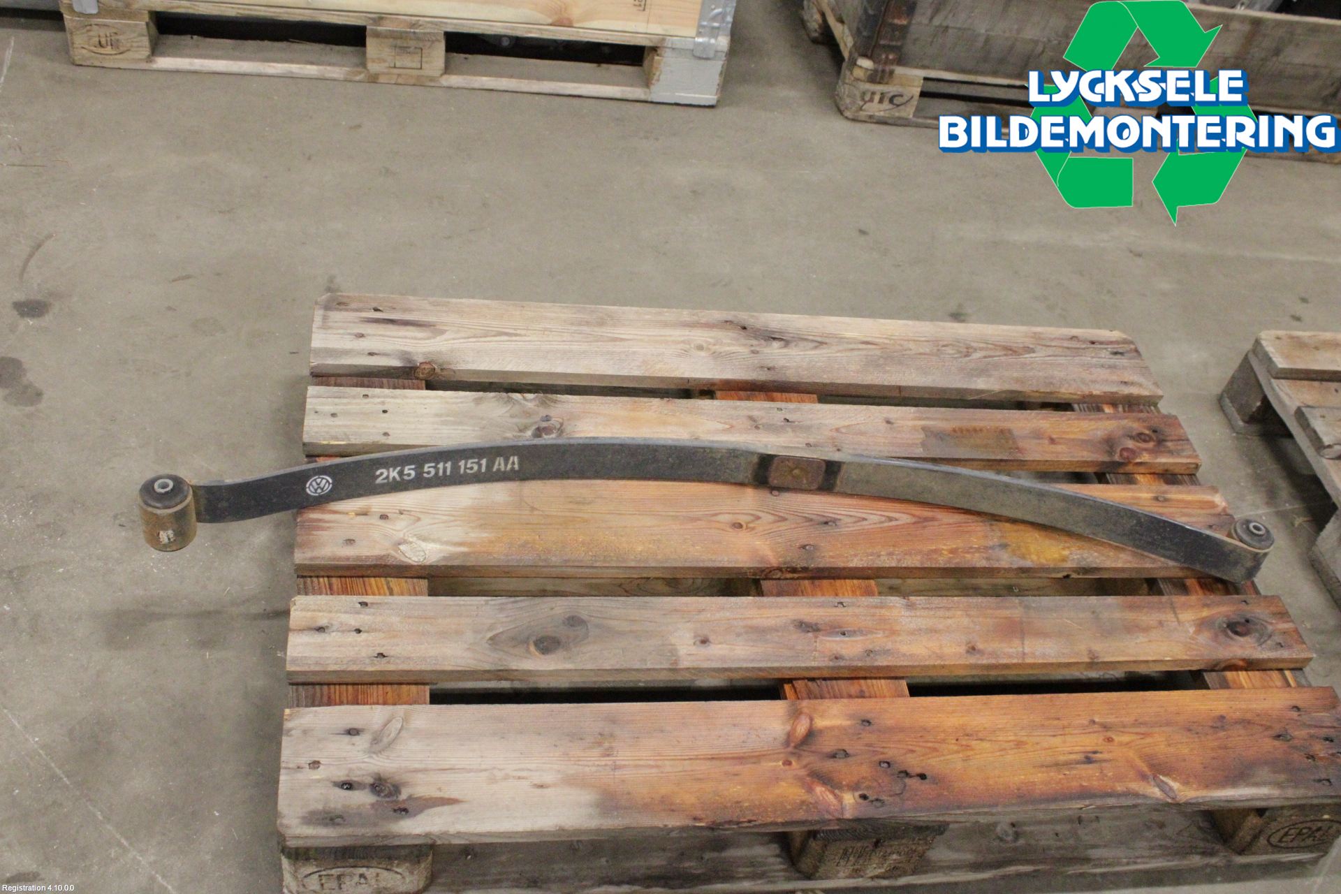 Volkswagen VW CADDY 16-20 Fjäder Bak Blad