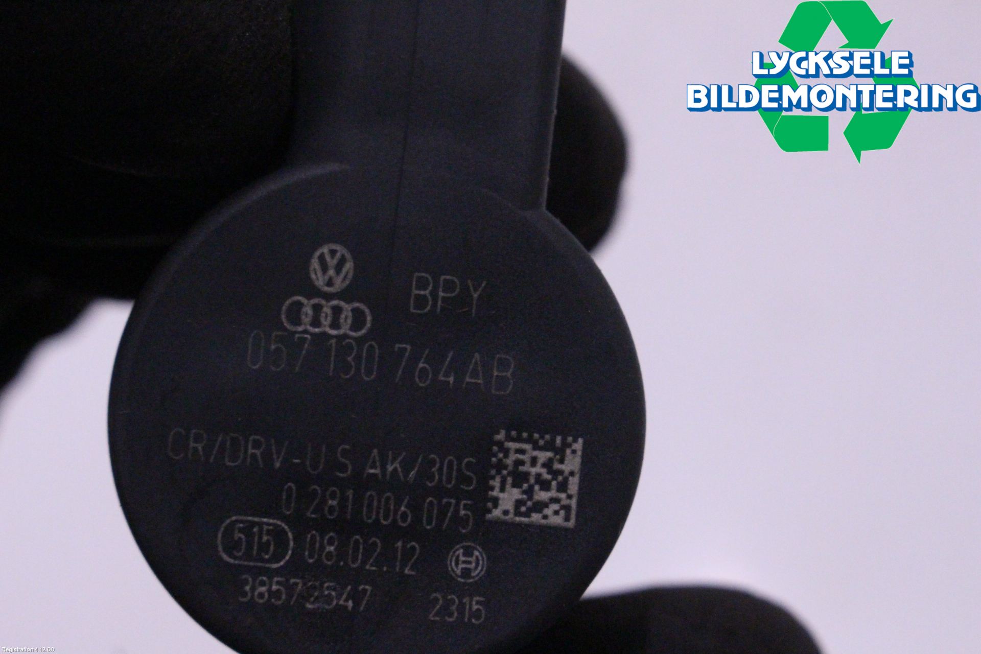 Audi A4 12-15 Inj Bräntrycksregulator