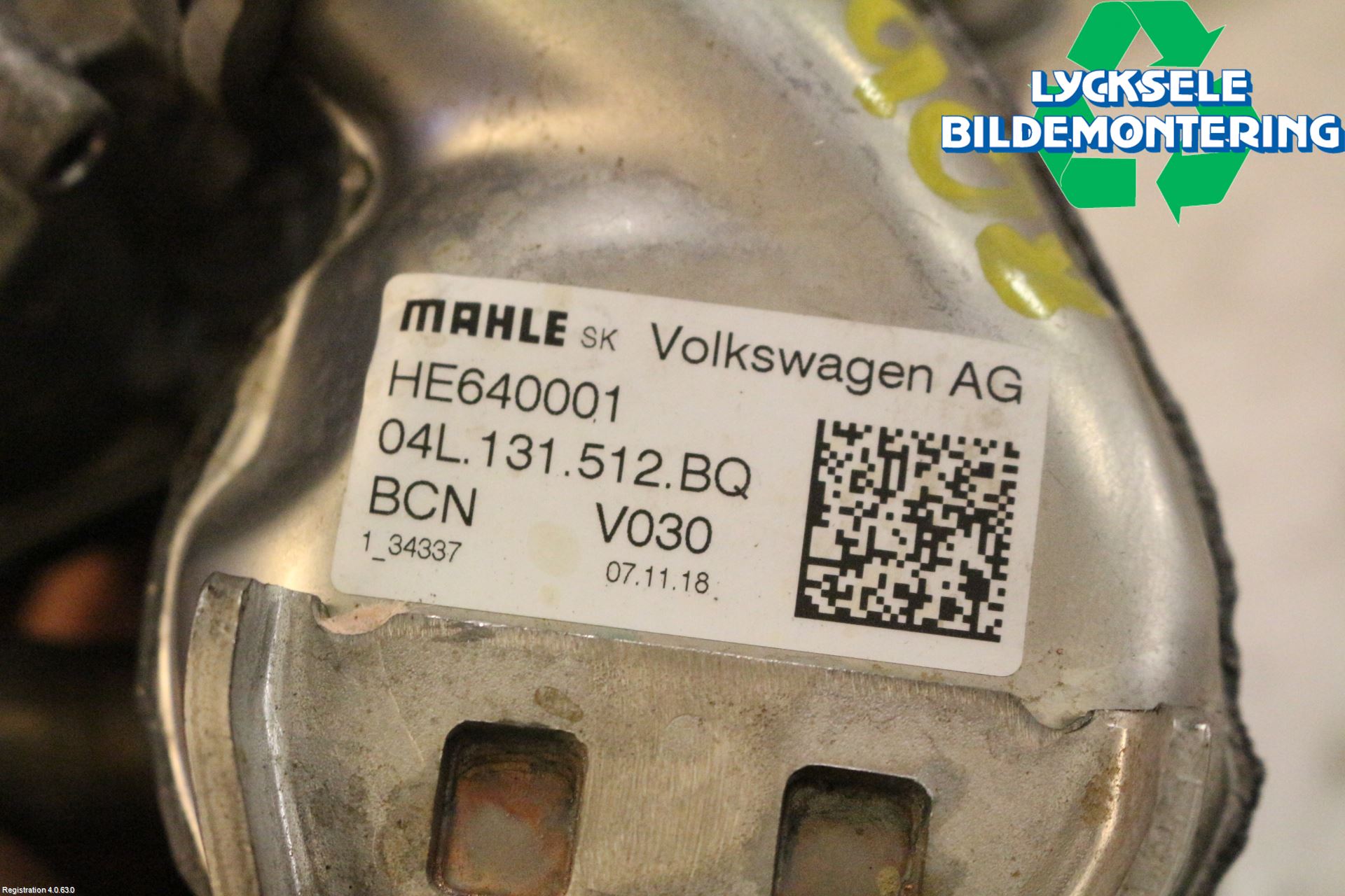 Volkswagen VW TIGUAN 16-24 Avgaskylare