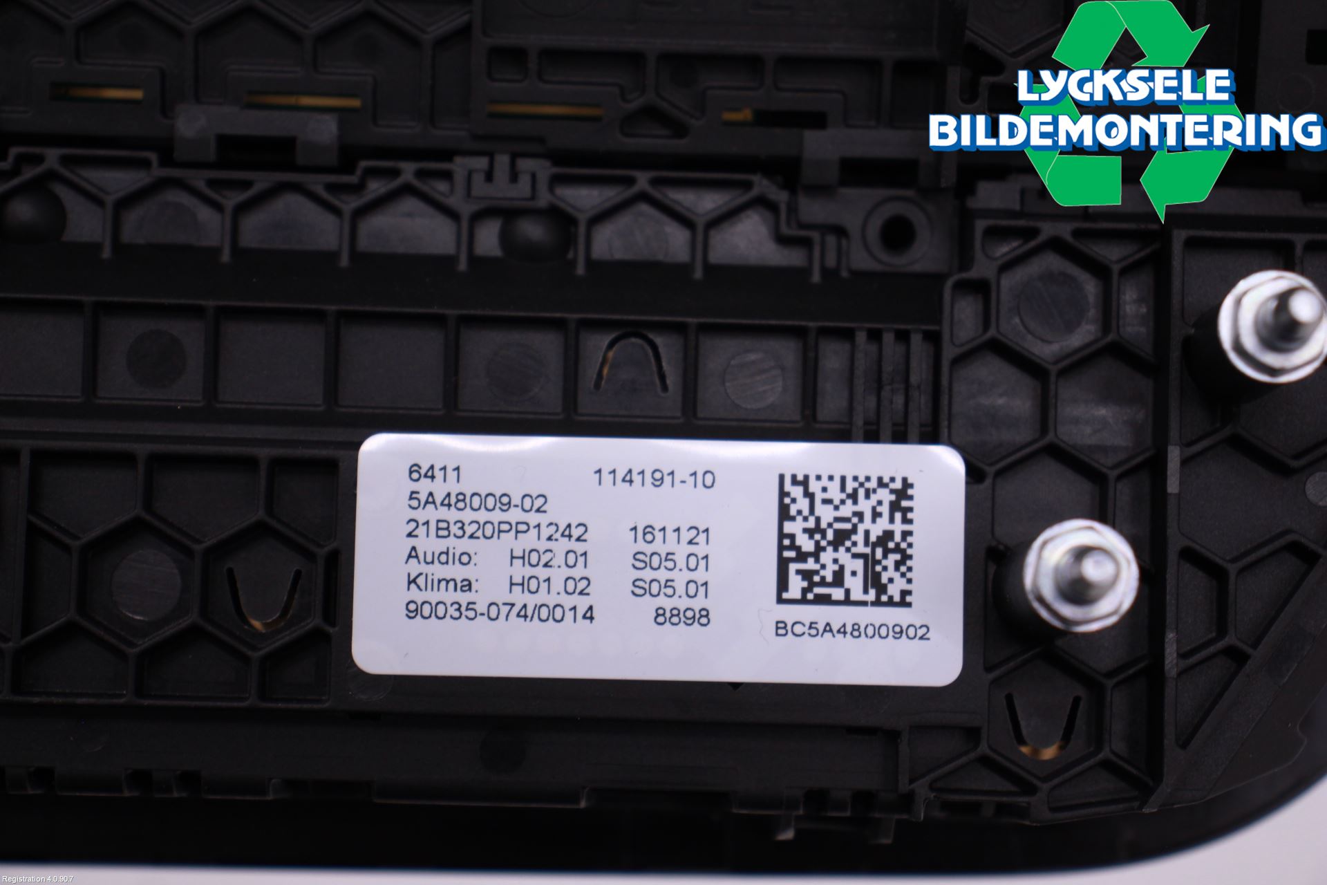BMW 5 G30/G31/F90 17-23 Ac Styrenhet Ac Manöveren