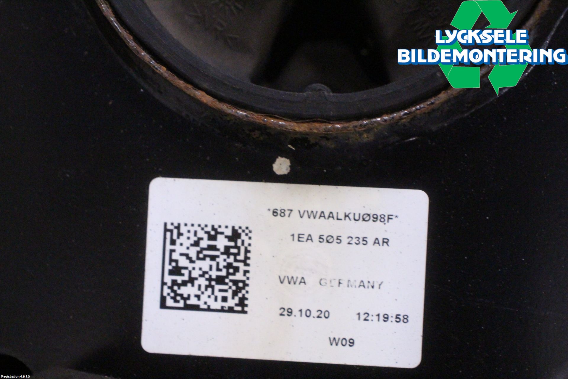 Volkswagen VW ID.3 21- Bakaxelbalk