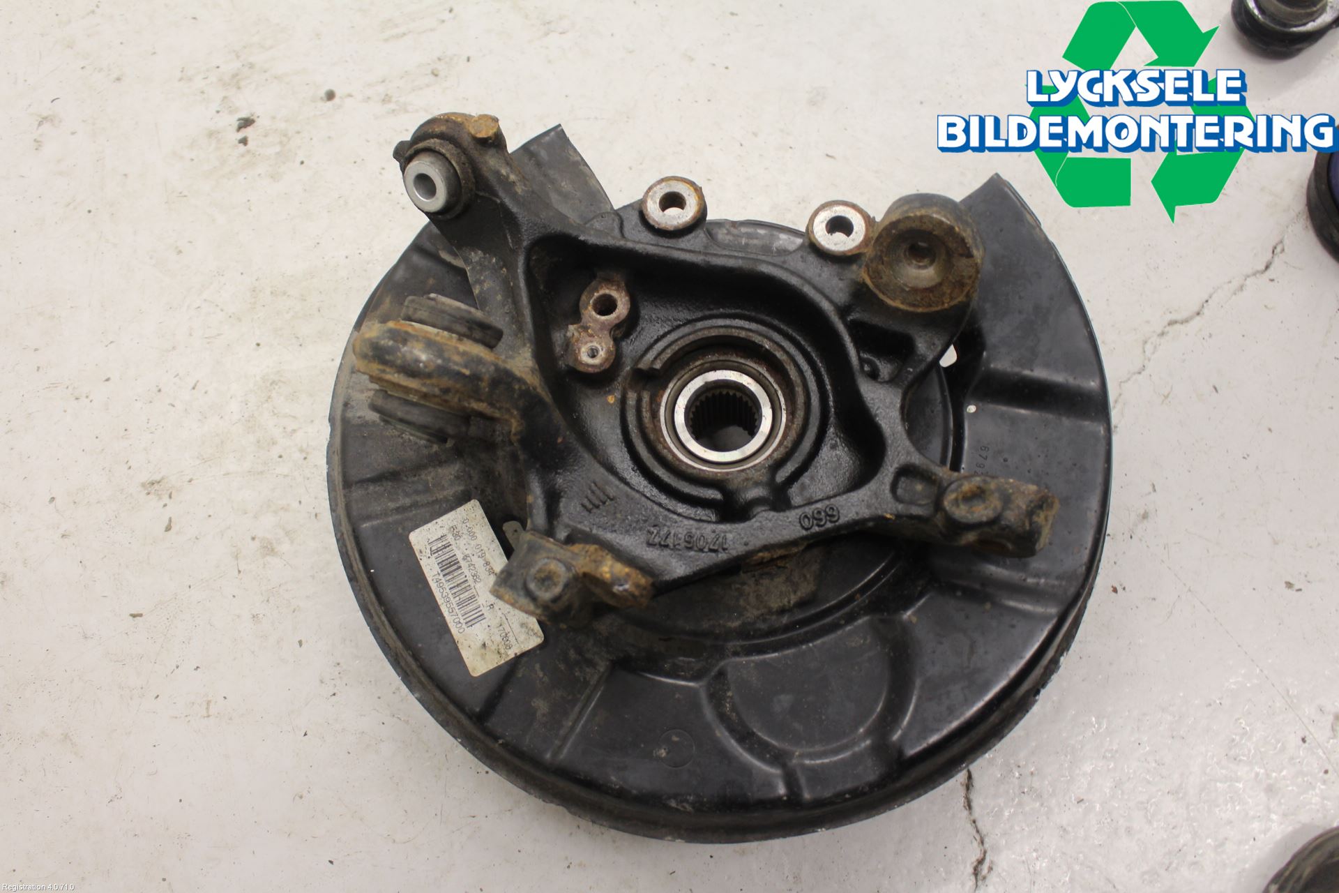 BMW 3 F30/F31/F80 12-19 Hjullagerhus-Spindel Hö B