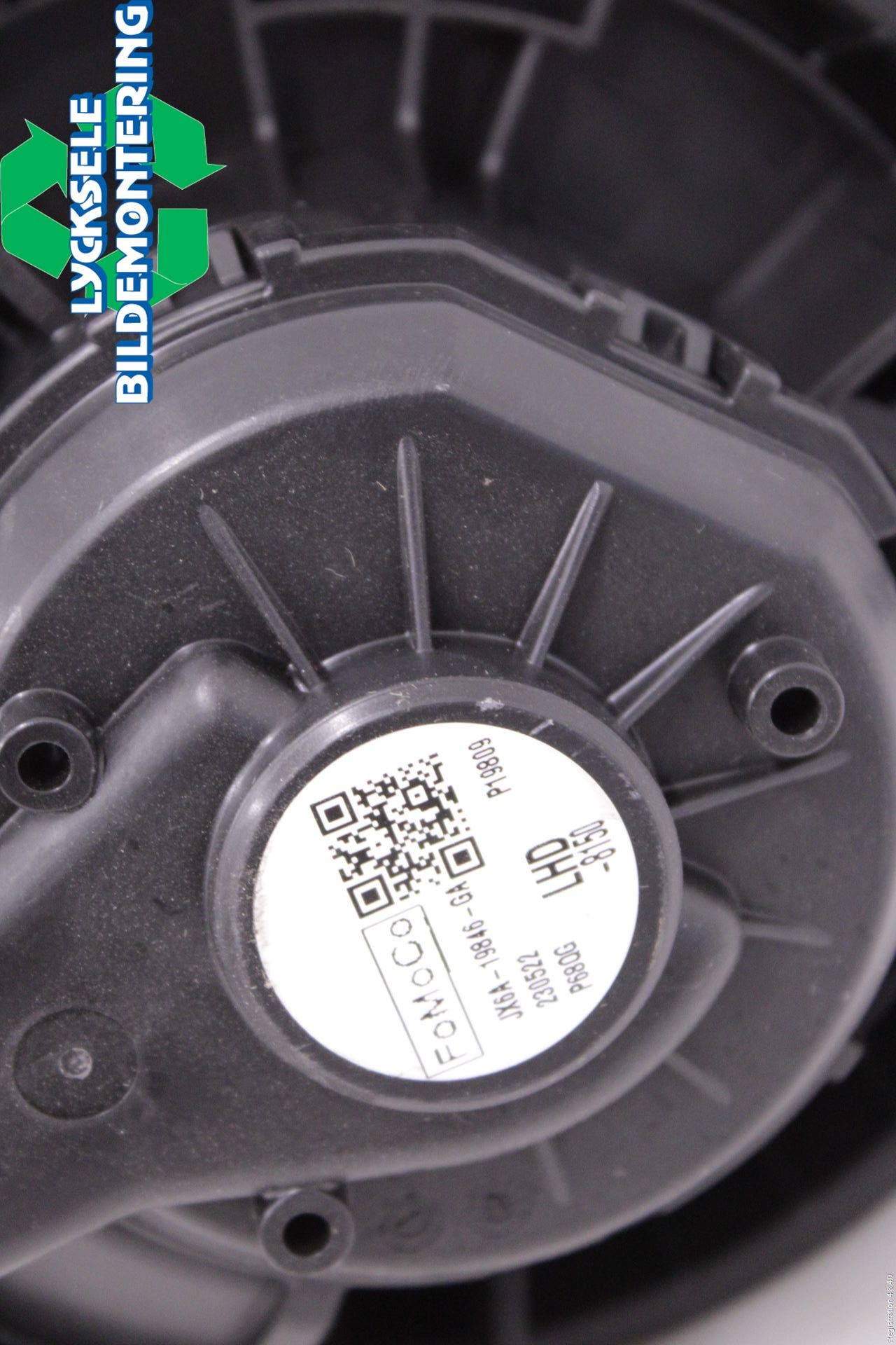 Ford KUGA/KUGA PHEZ/FHEV 20- Ac Värmefläkt